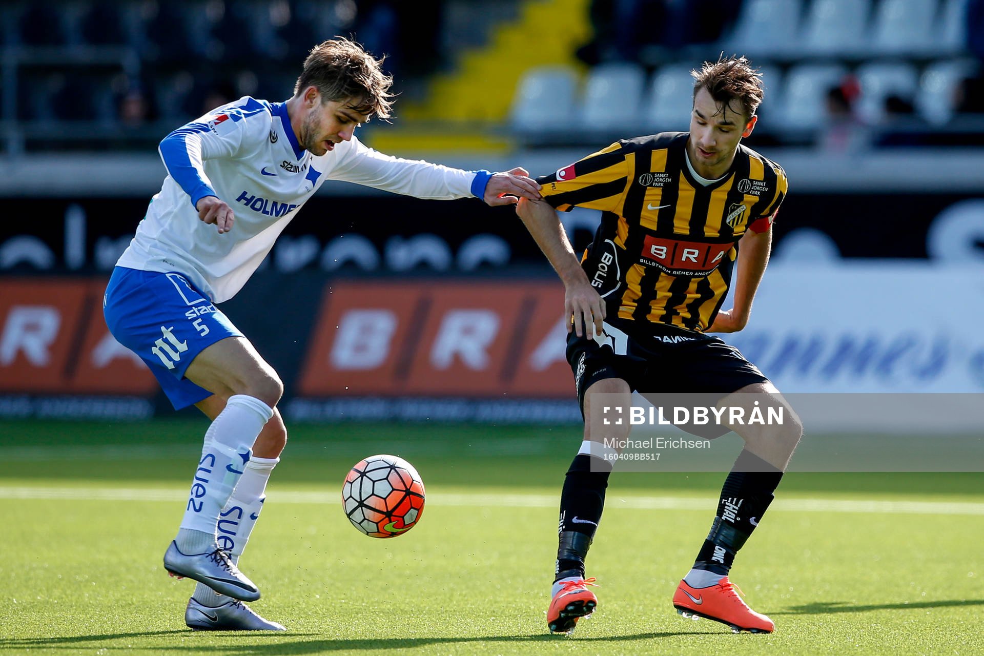 Norrköpings Christoffer Nyman och Häckens Jasmin Sudic