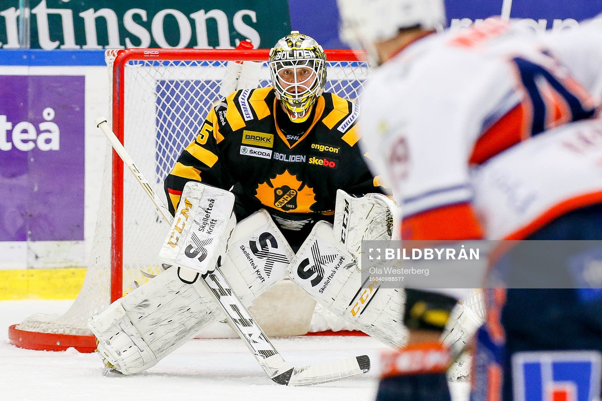 Skellefteås målvakt Markus Svensson