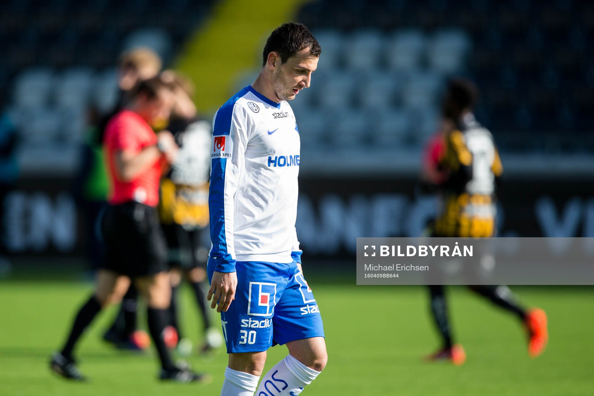 Norrköpings Nikola Tkalcic deppar