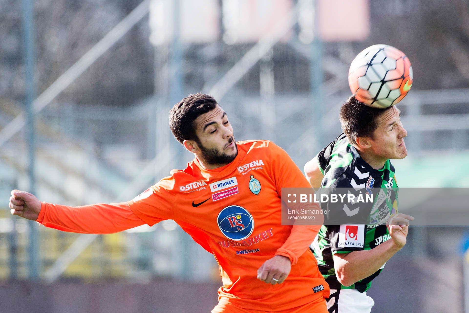 Athletics Othman El Kabir och GAIS Johan Ramhorn