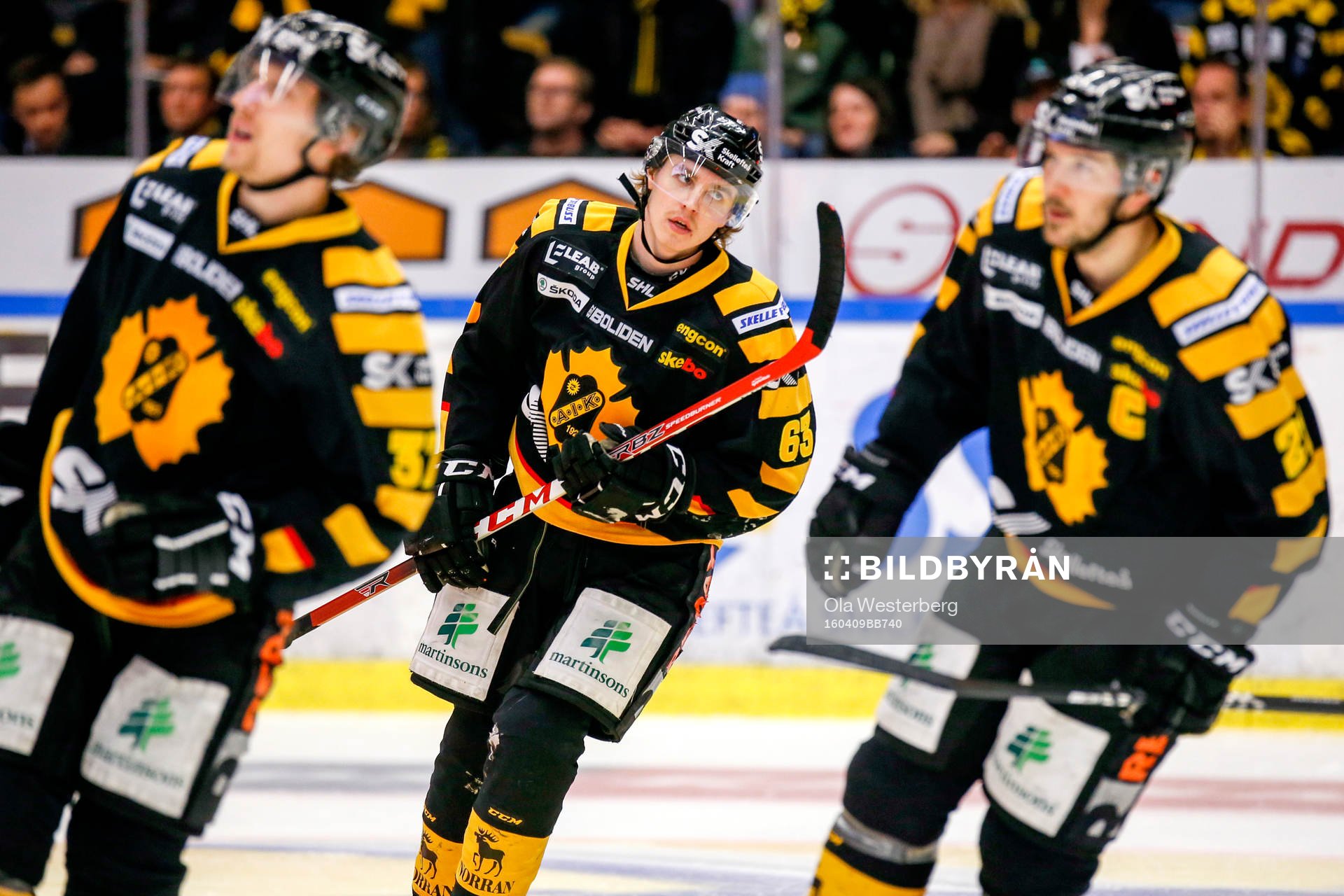 Skellefteås Sebastian Aho jublar