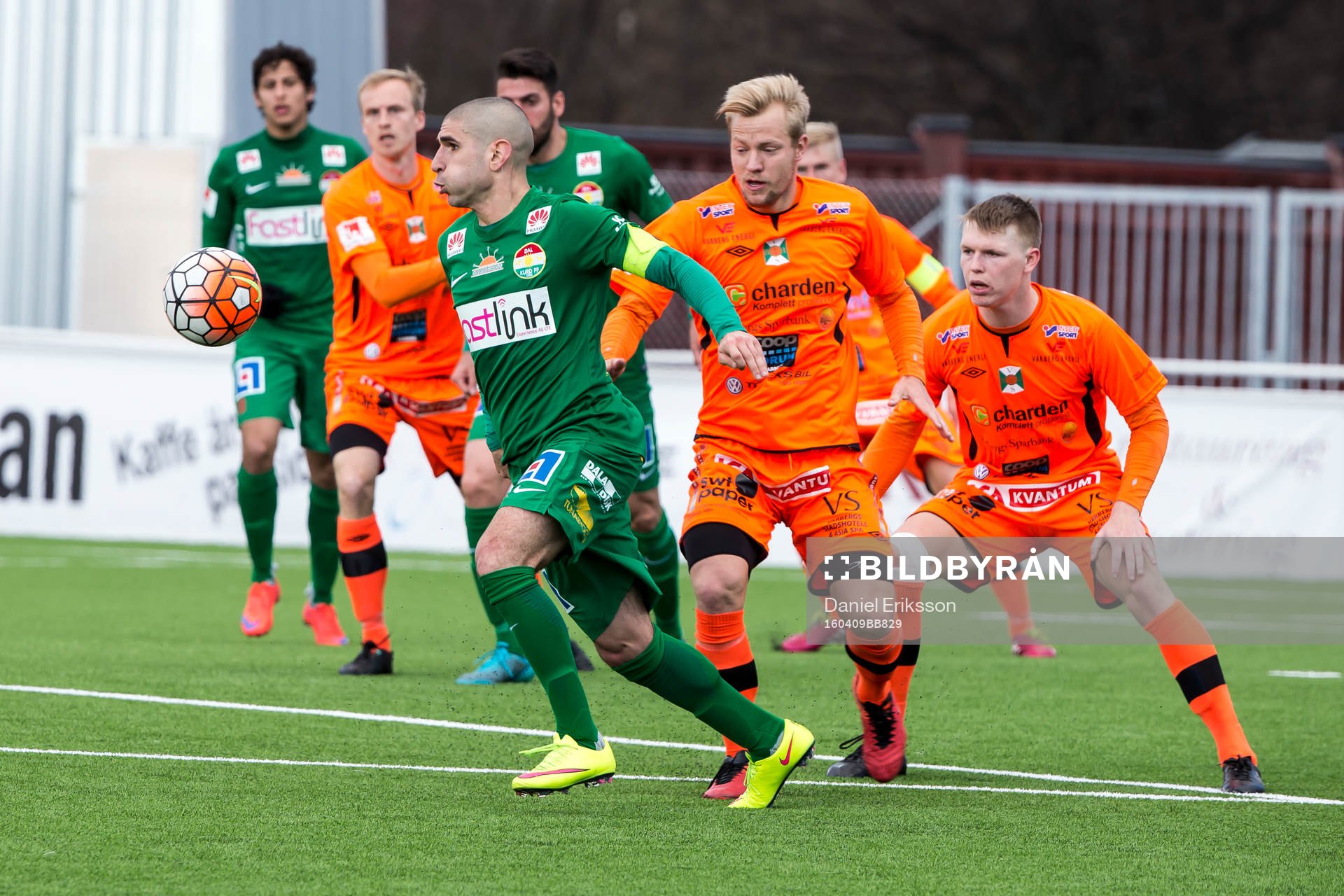 Dalkurds Rawez Lawan  i fotbollsmatchen i superettan mellan