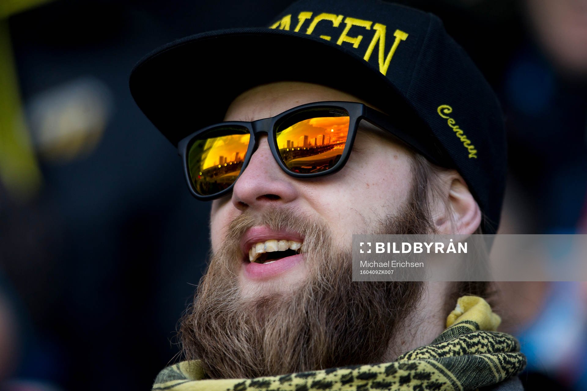 En Häcken supporter