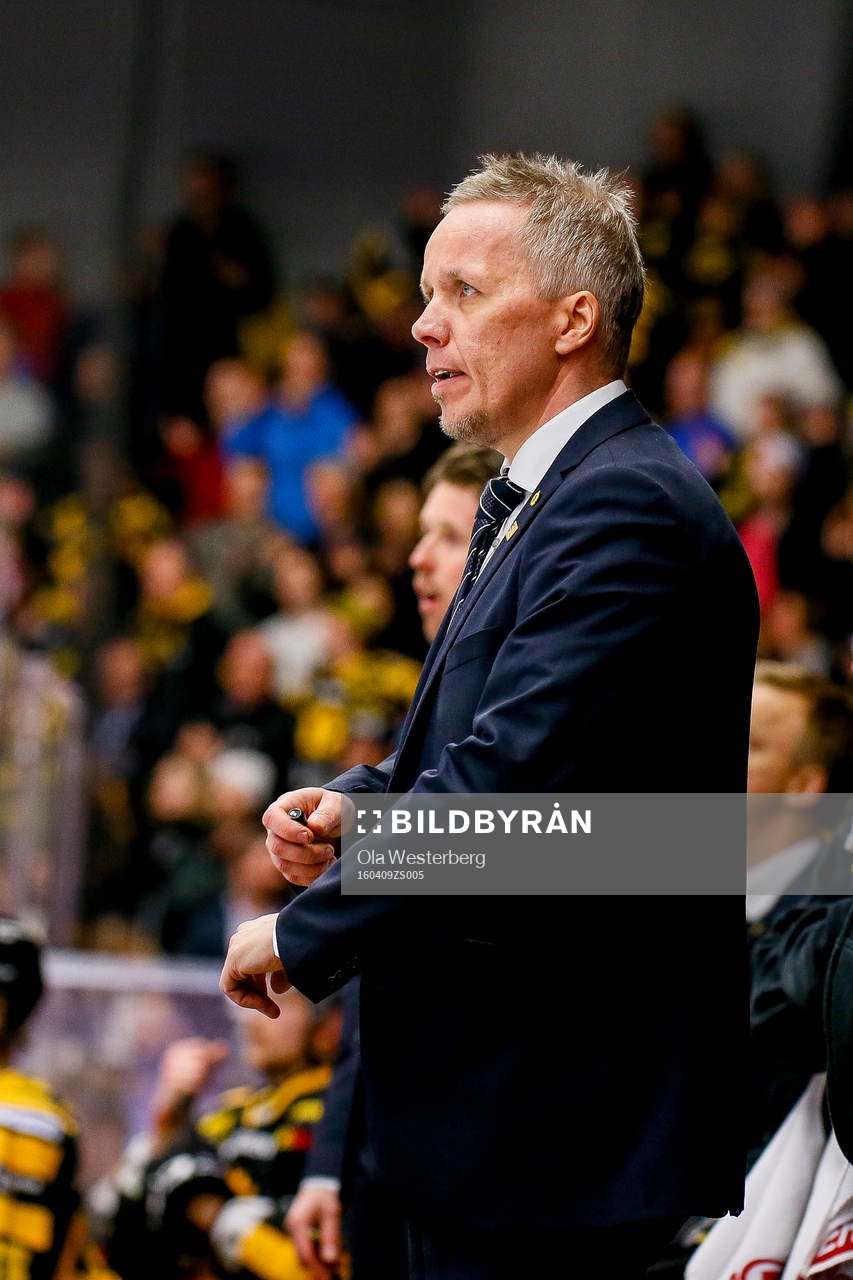 Skellefteås tränare Hans Wallson