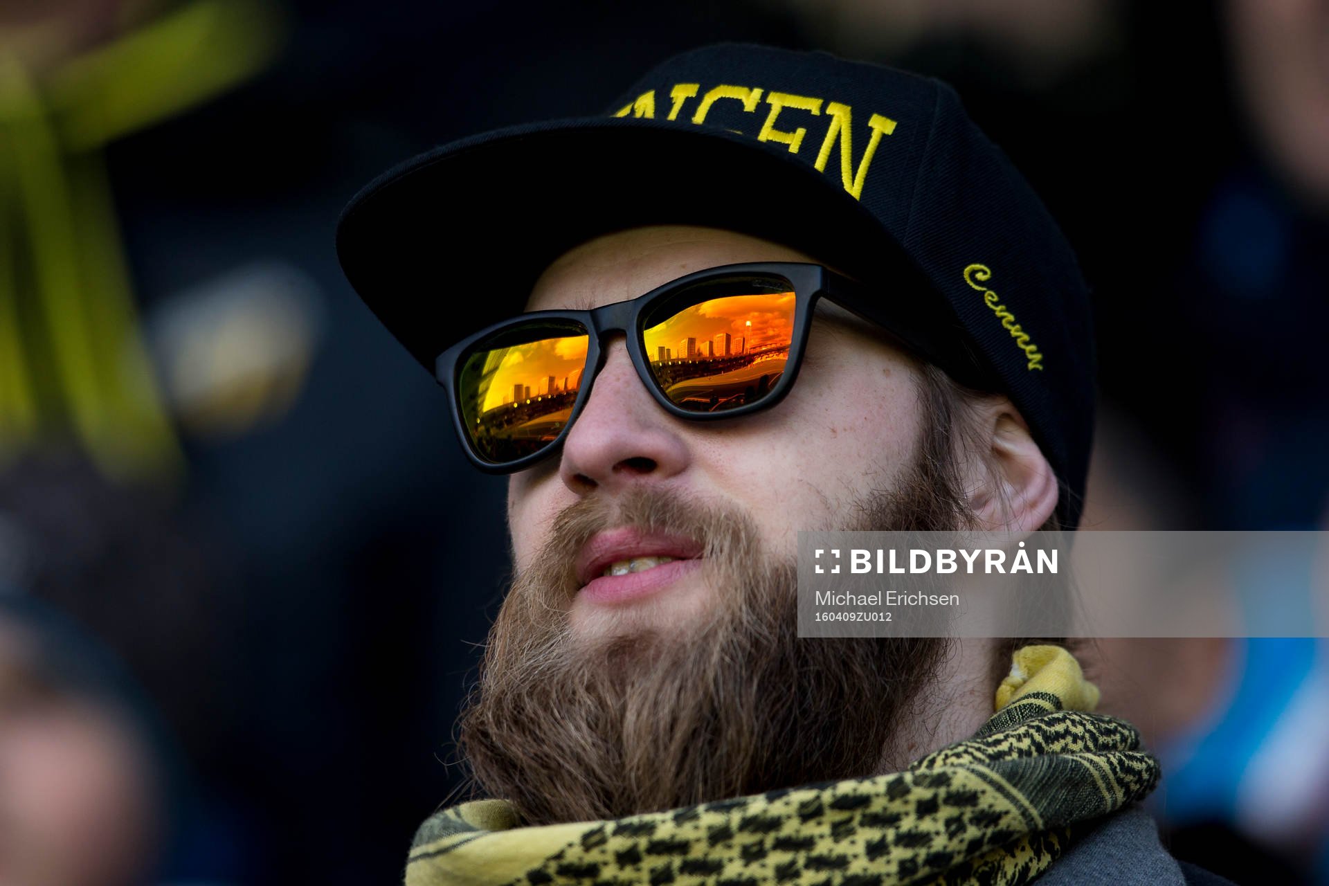 En Häcken supporter