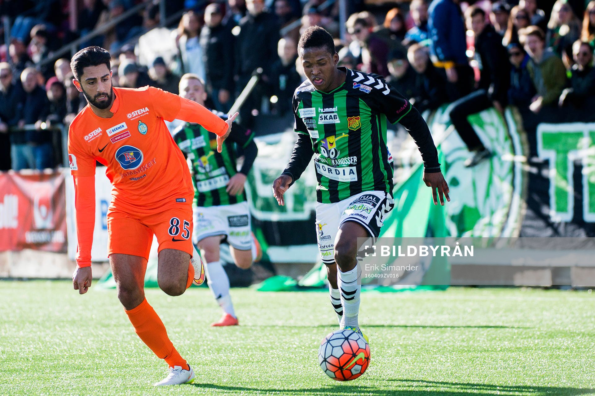 GAIS Luther Singh och Athletics Isa Demir