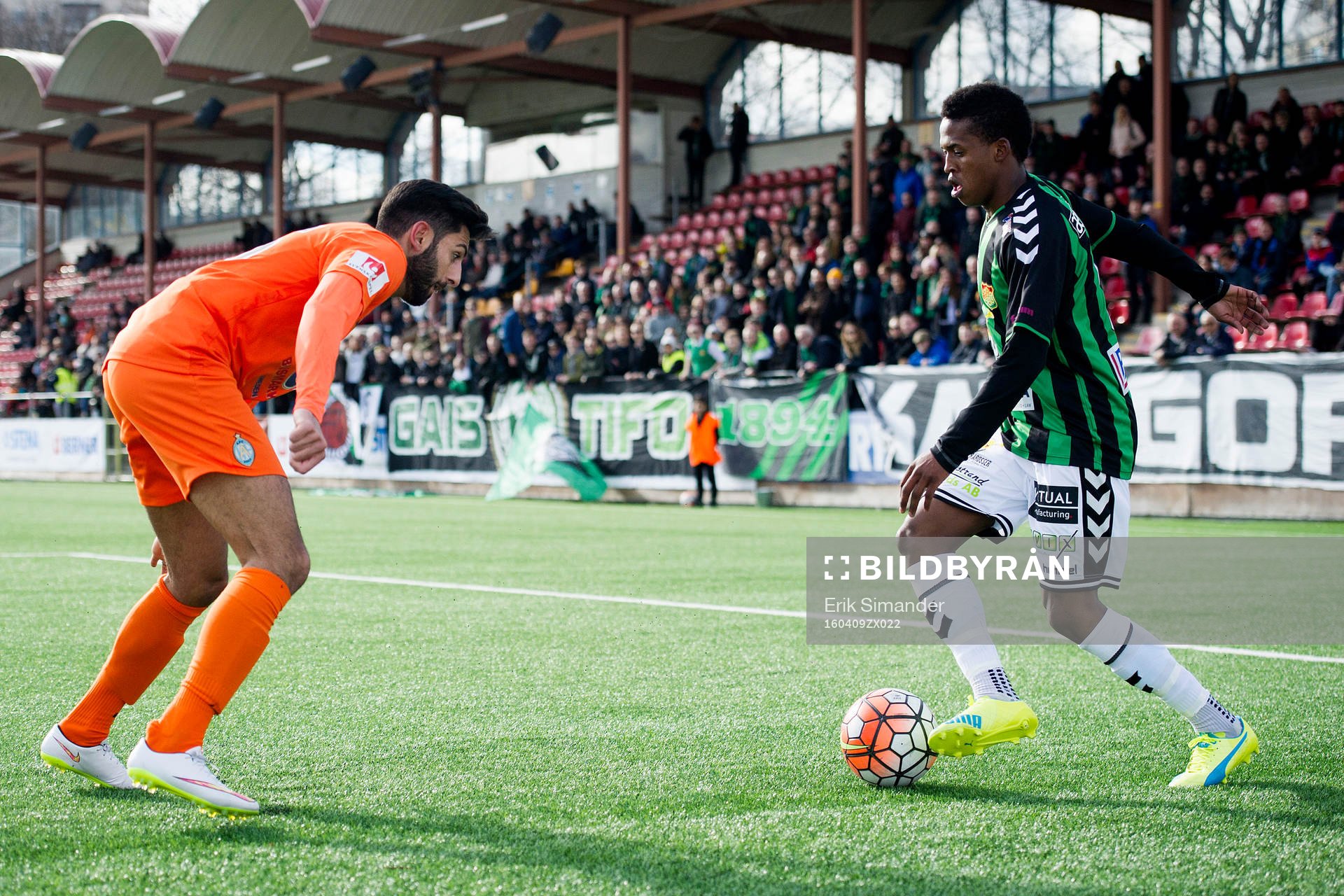 GAIS Luther Singh och Athletics Isa Demir