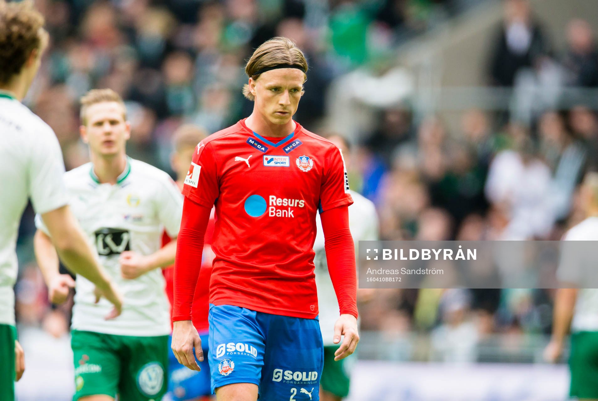 Helsingborgs Carl Johansson ser deppig ut