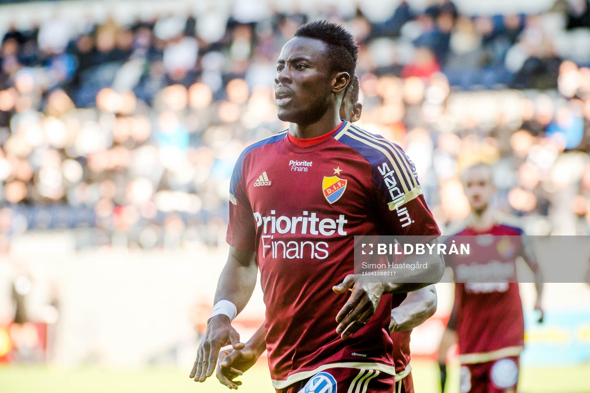 Djurgårdens Sam Johnson jublar