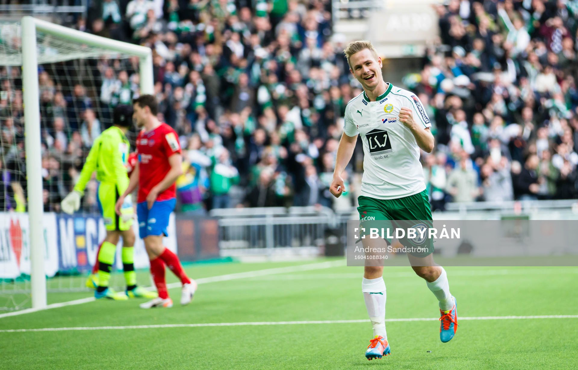 Hammarbys Erik Israelsson gör 5-1