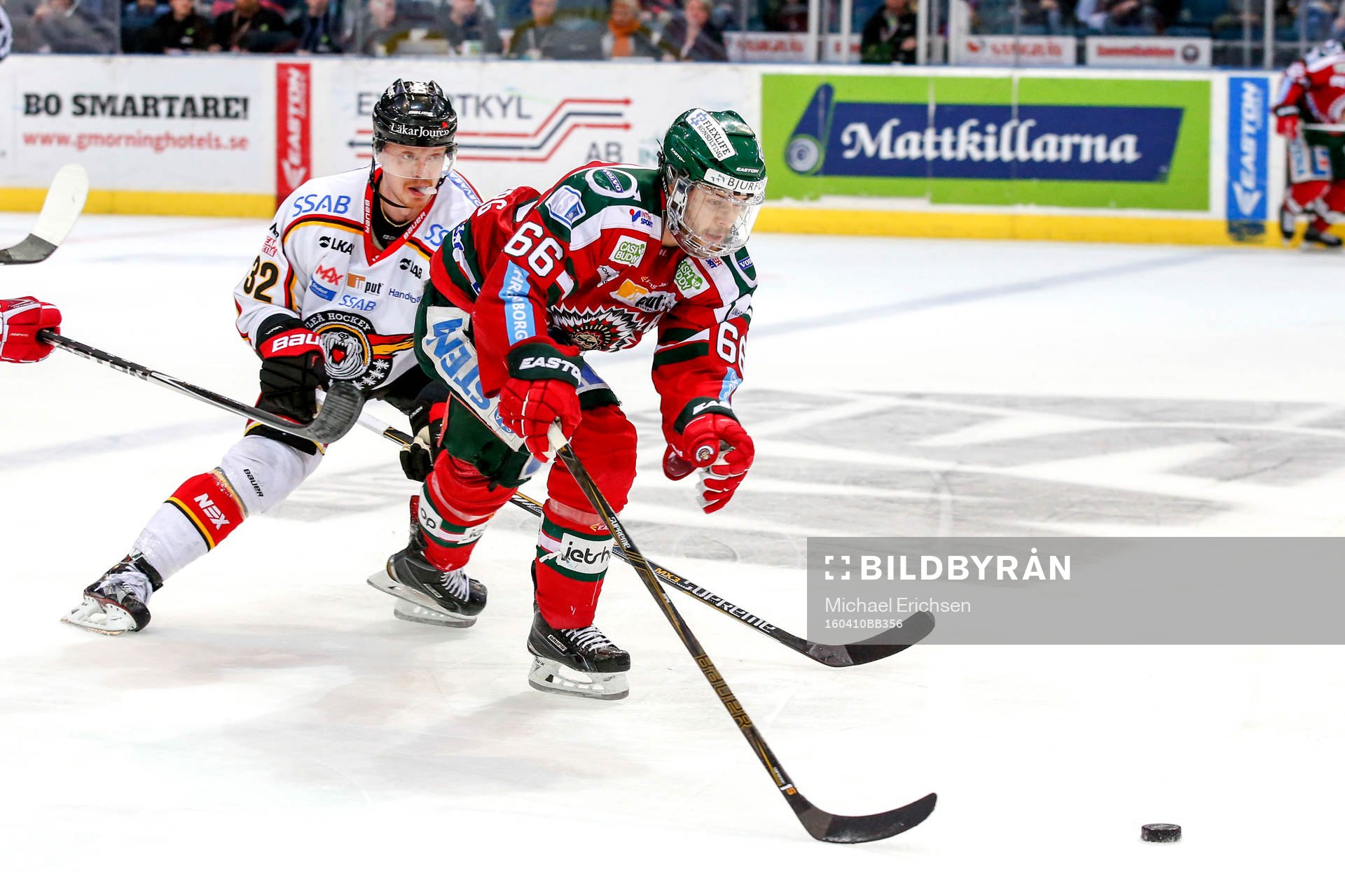Luleås Lennart Petrell och Frölundas Oscar Fantenberg