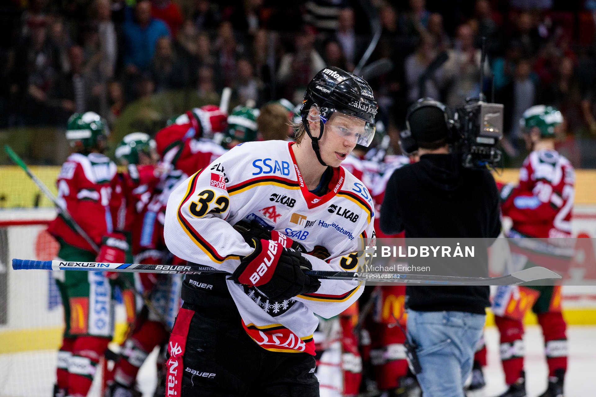 Luleås Christopher Mastomäki deppar