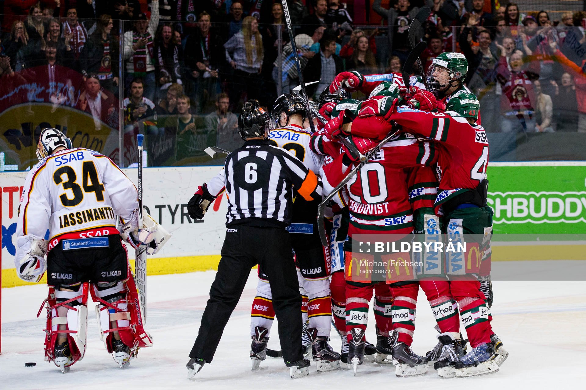 Frölunda jubel