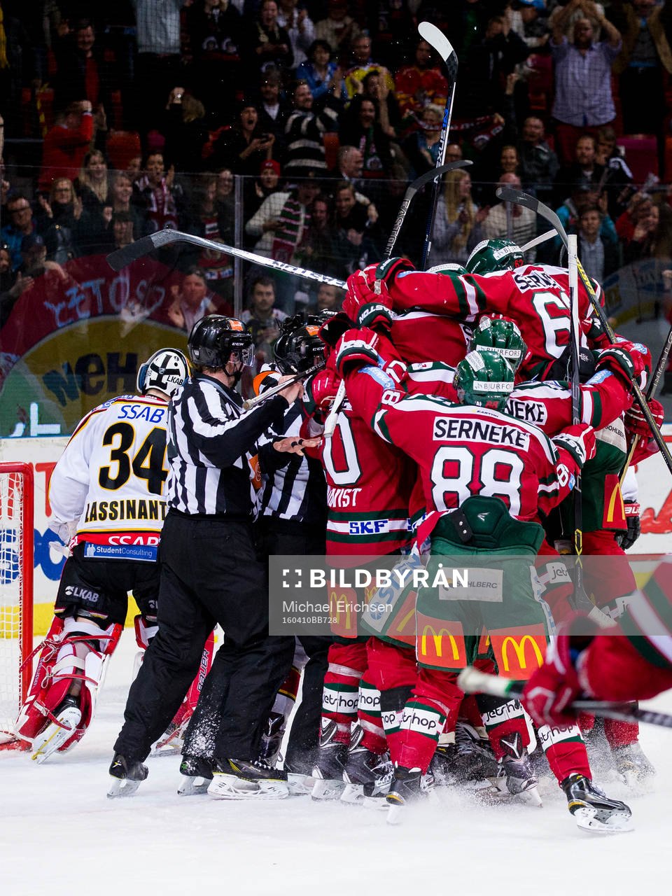 Frölunda jubel