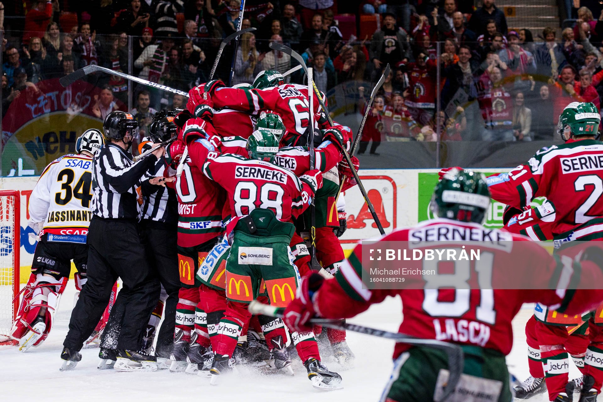 Frölunda jubel