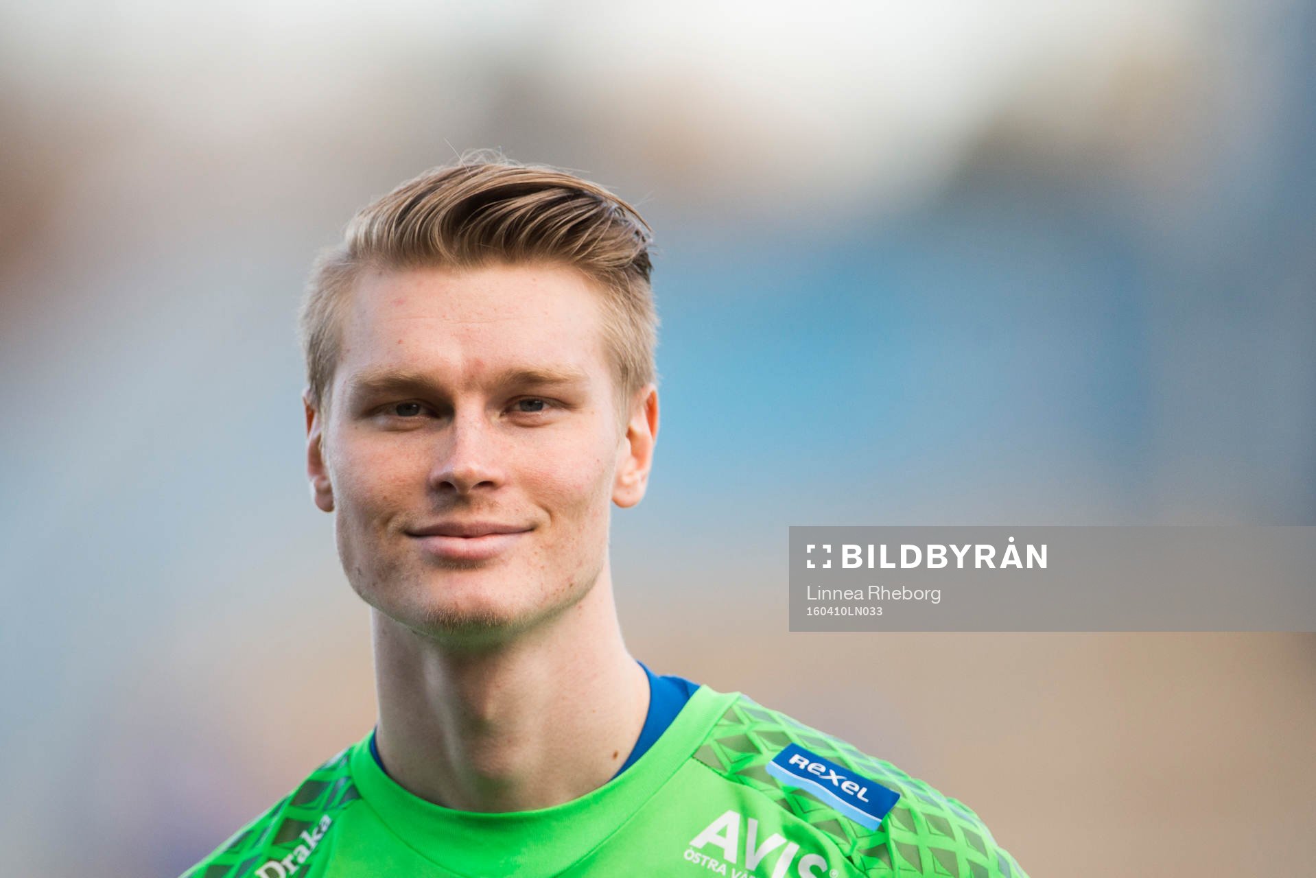 Degerfors målvakt Jesse Öst