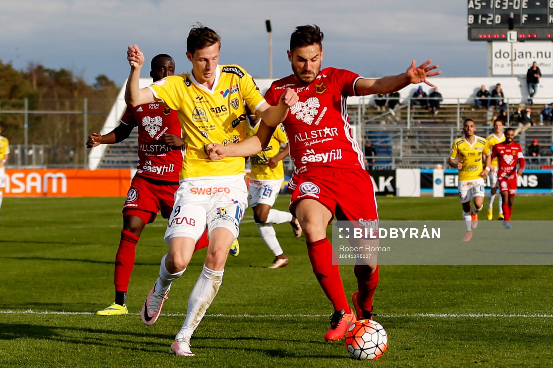 Östersunds Sotirios Papagiannopoulos och Falkenbergs