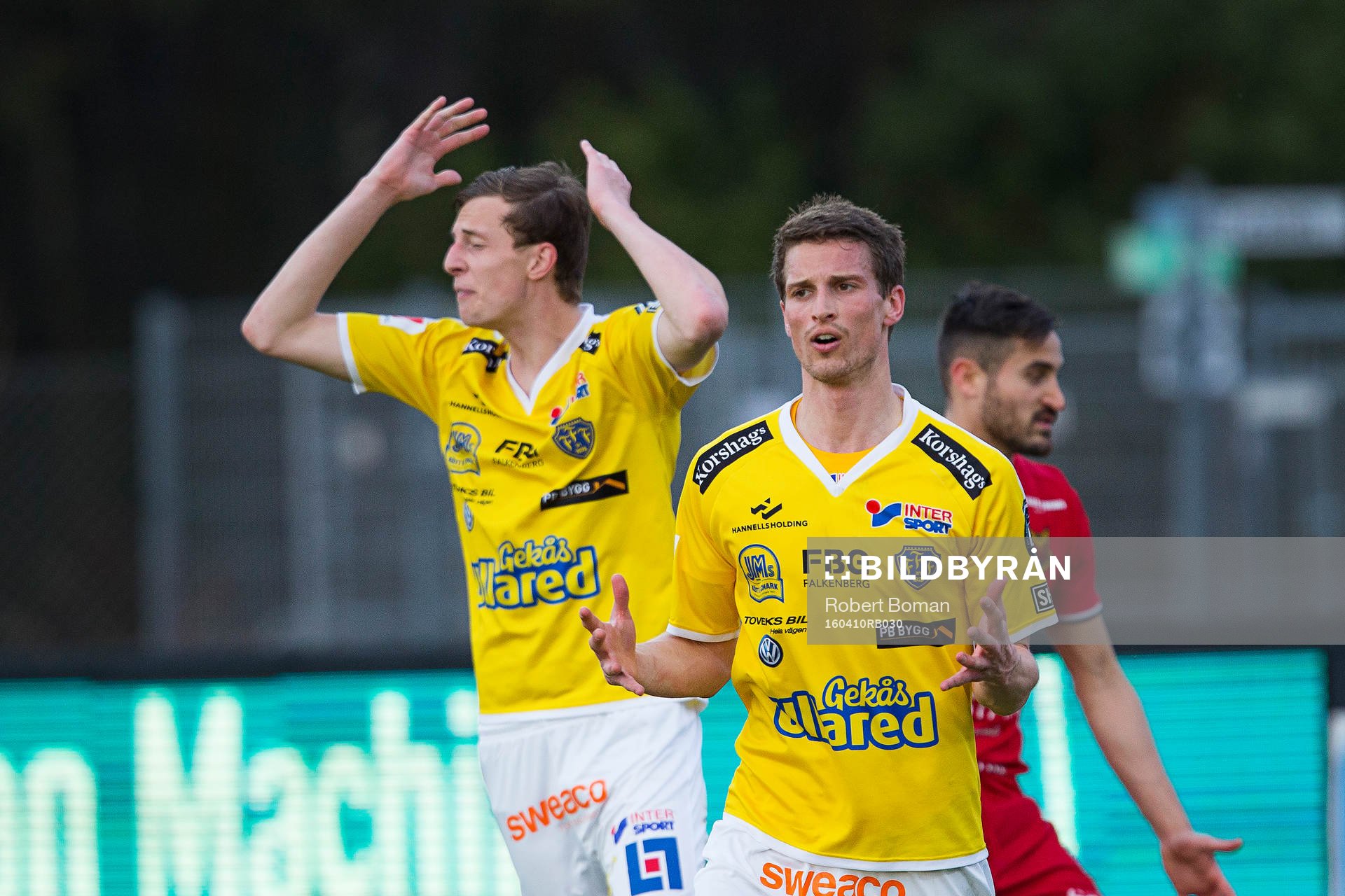 Falkenbergs Thomas Juel-Nielsen och Falkenbergs Gustaf