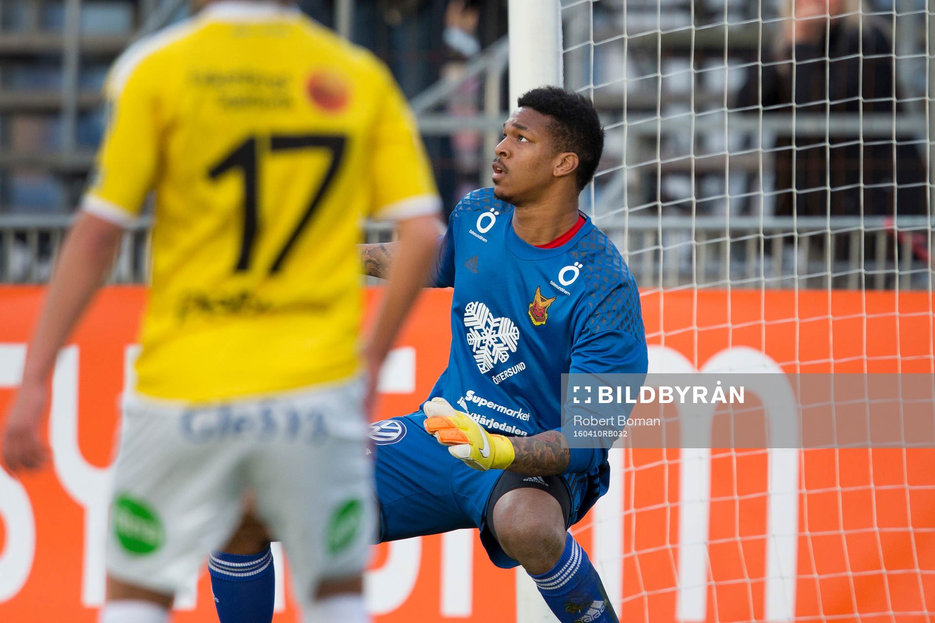 Östersunds målvakt Jamal Blackman