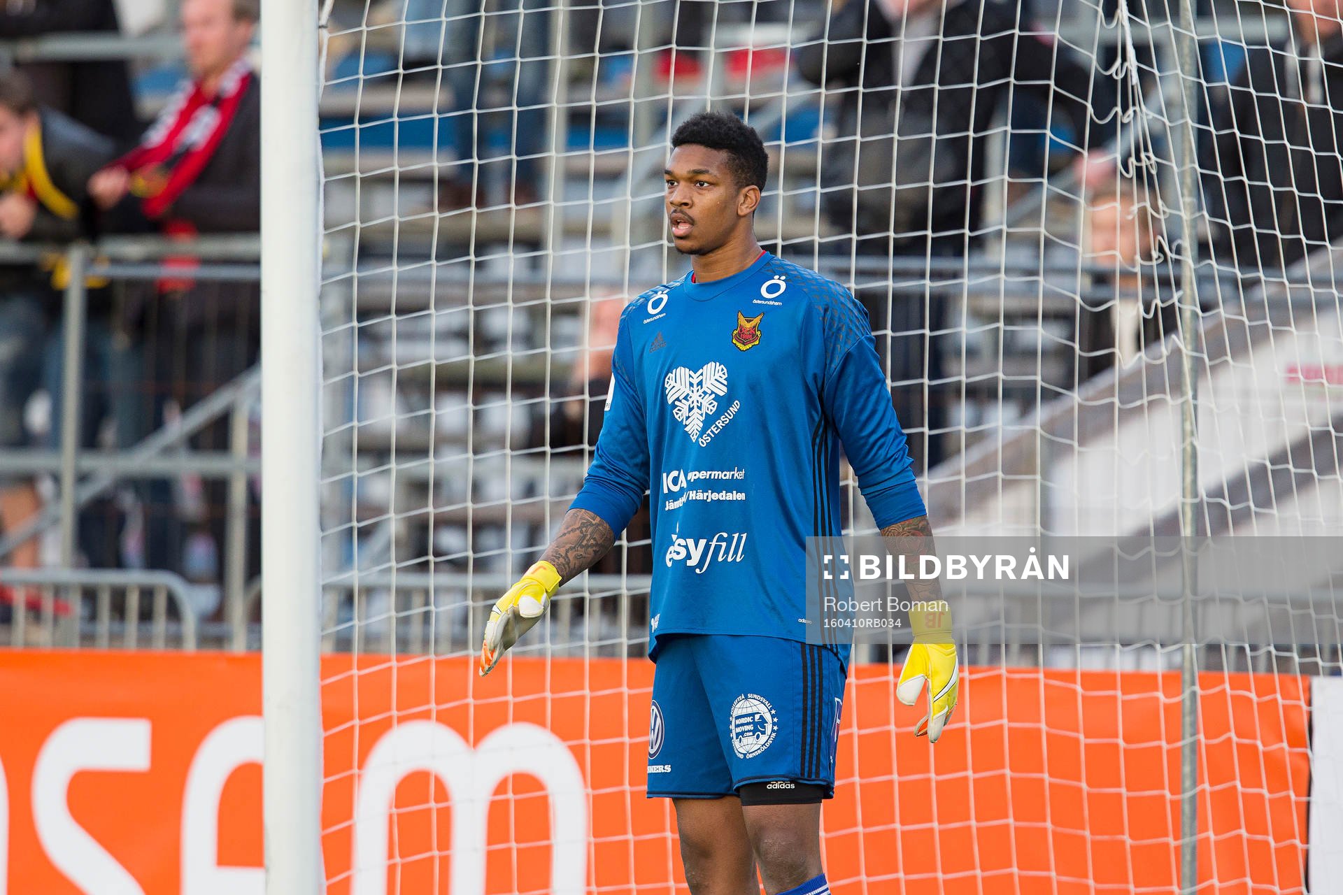Östersunds målvakt Jamal Blackman