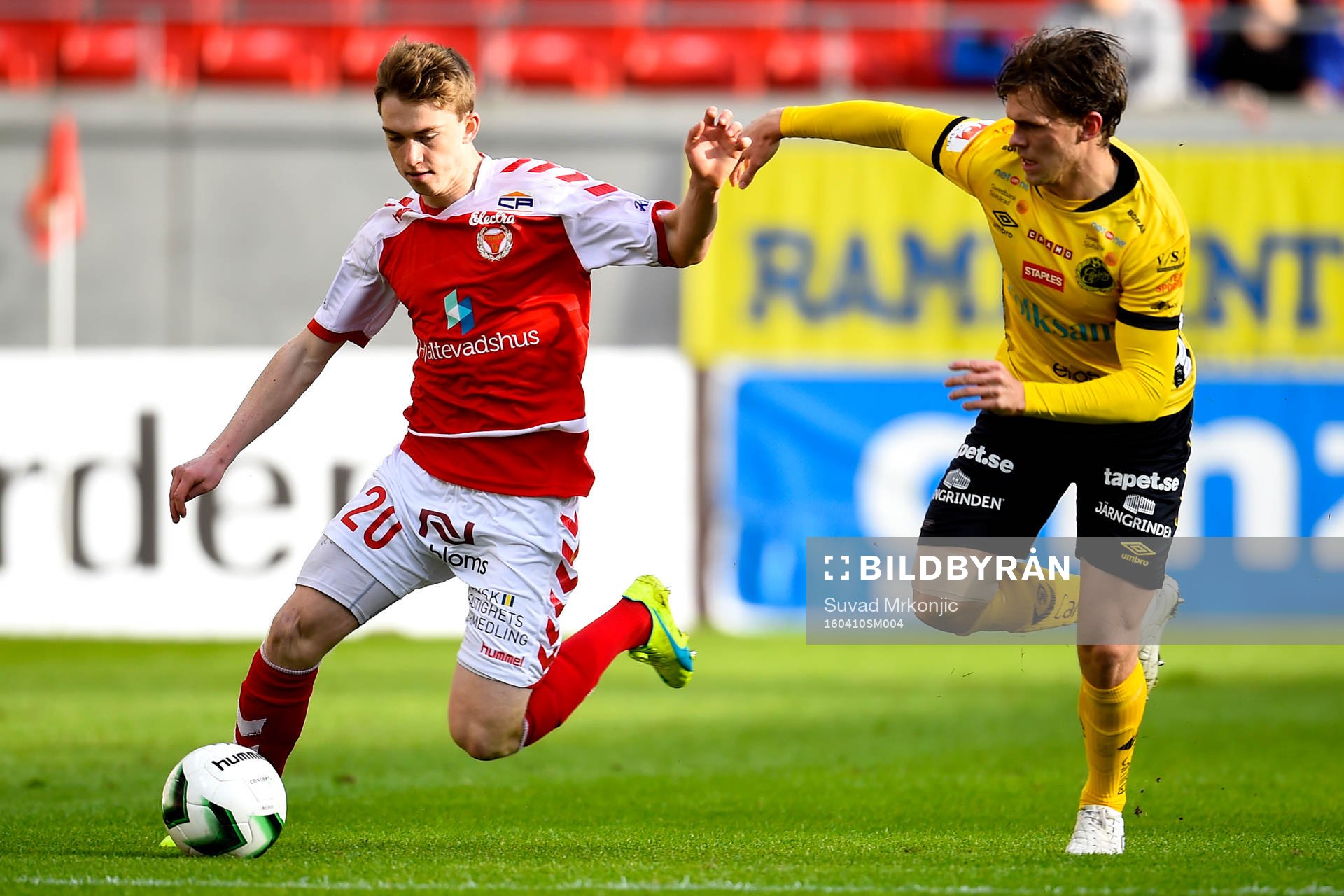 Kalmars Carl Johansson och Elfsborgs Jesper Manns