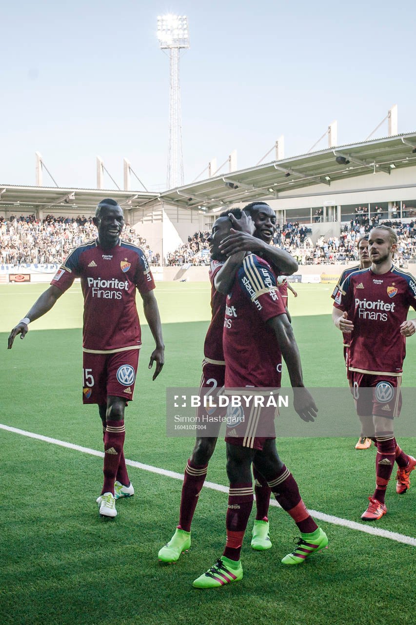 Djurgårdens Omar Colley , Philana Tinotenda Kadewere och