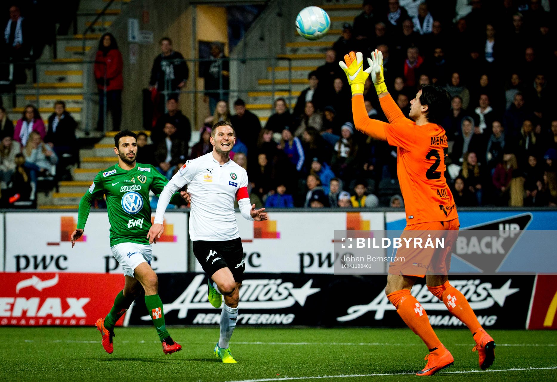 Jönköpings André Calisir, Örebros Robert Åhman Persson