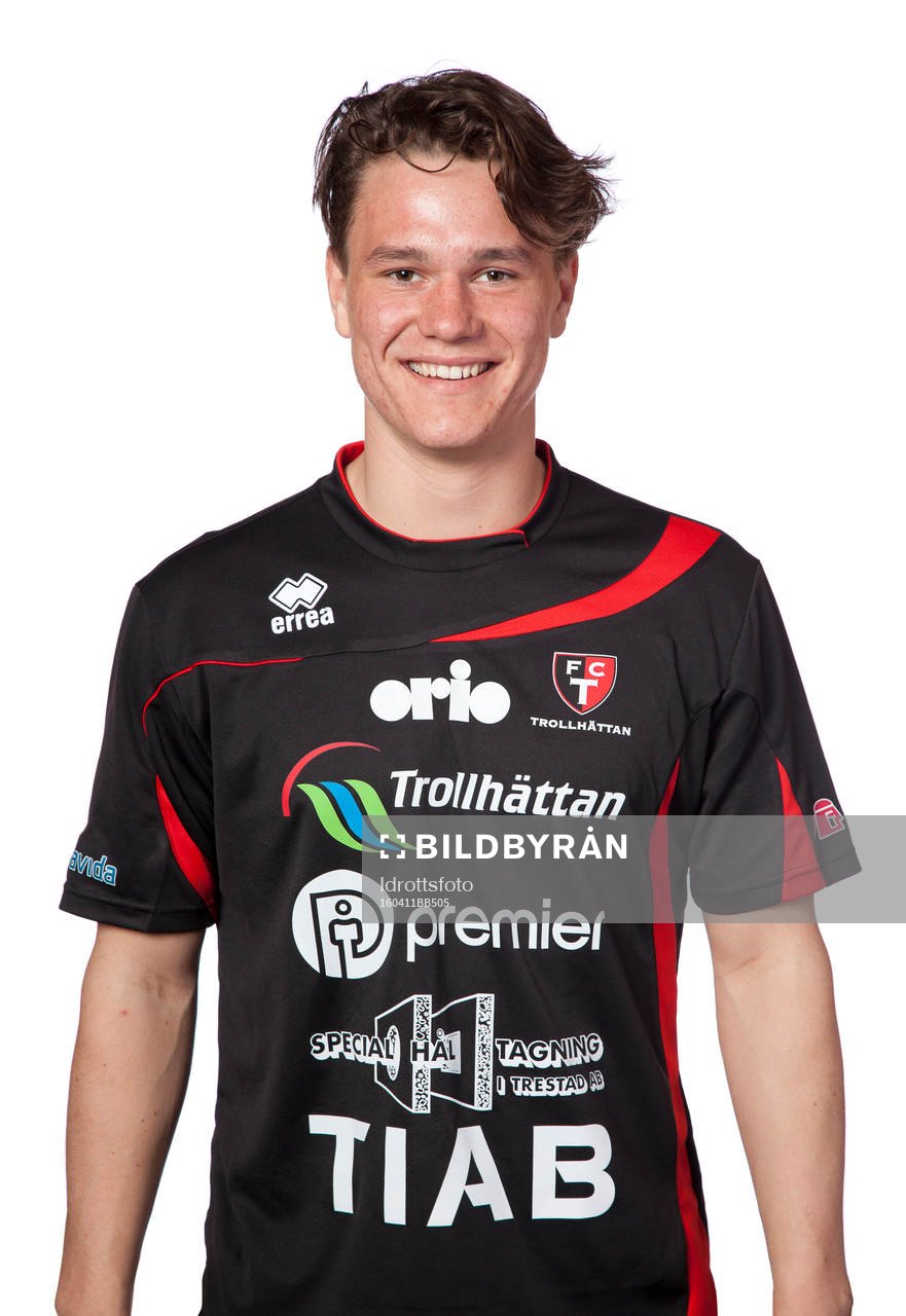 Mattias Wahman poserar för ett porträtt den 11 april 2016 i Trollhättan.