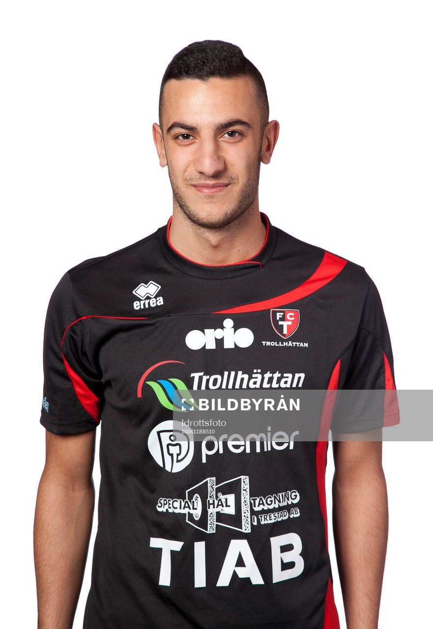 Gabriel Bilan poserar för ett porträtt den 11 april 2016 i Trollhättan.
