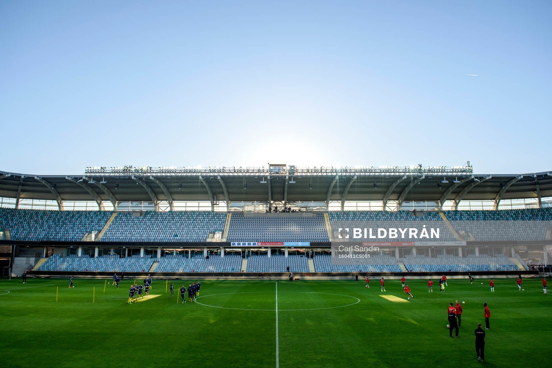 Lagen värmer upp på Gamla Ullevi