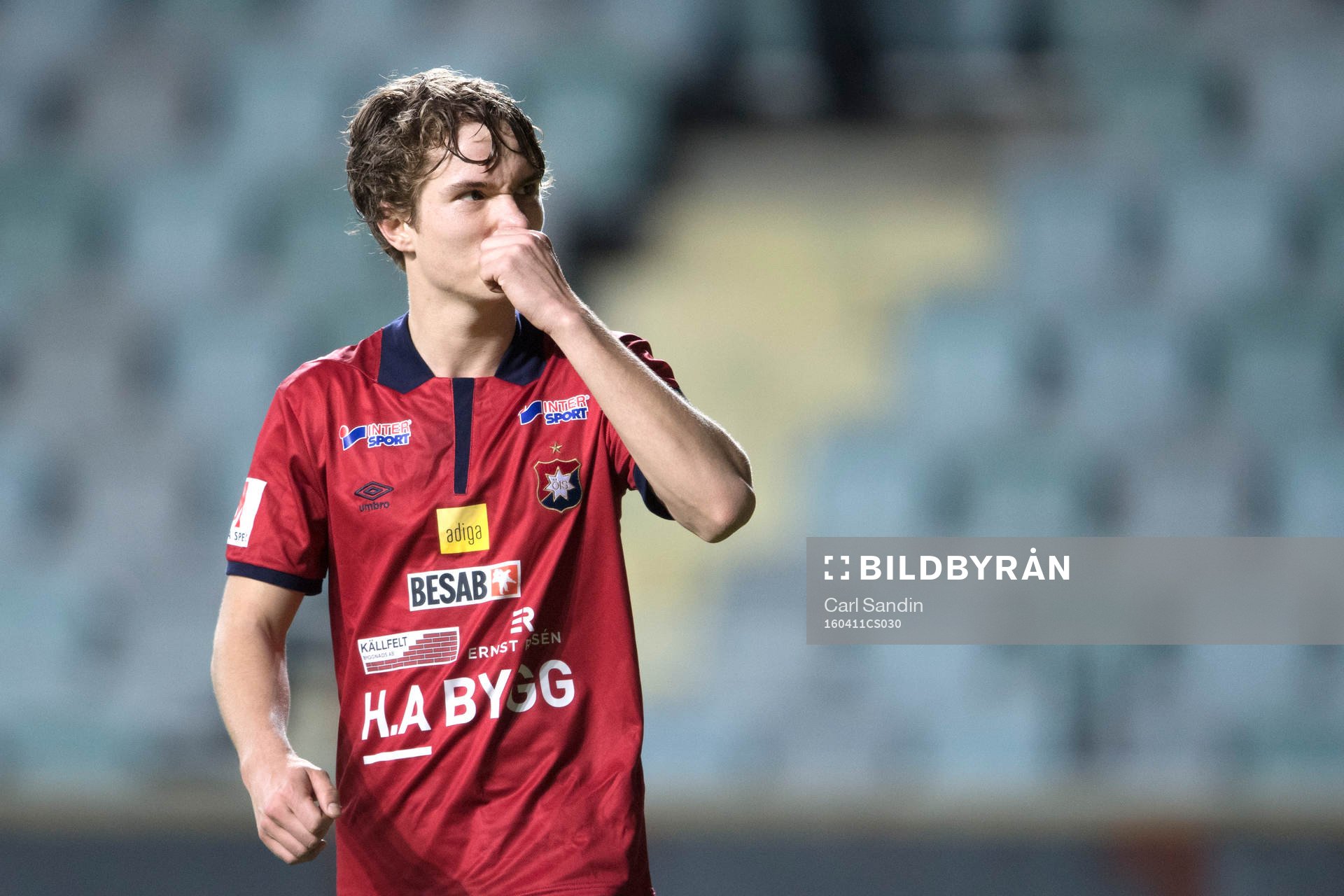 Örgrytes Jakob Lindström deppar