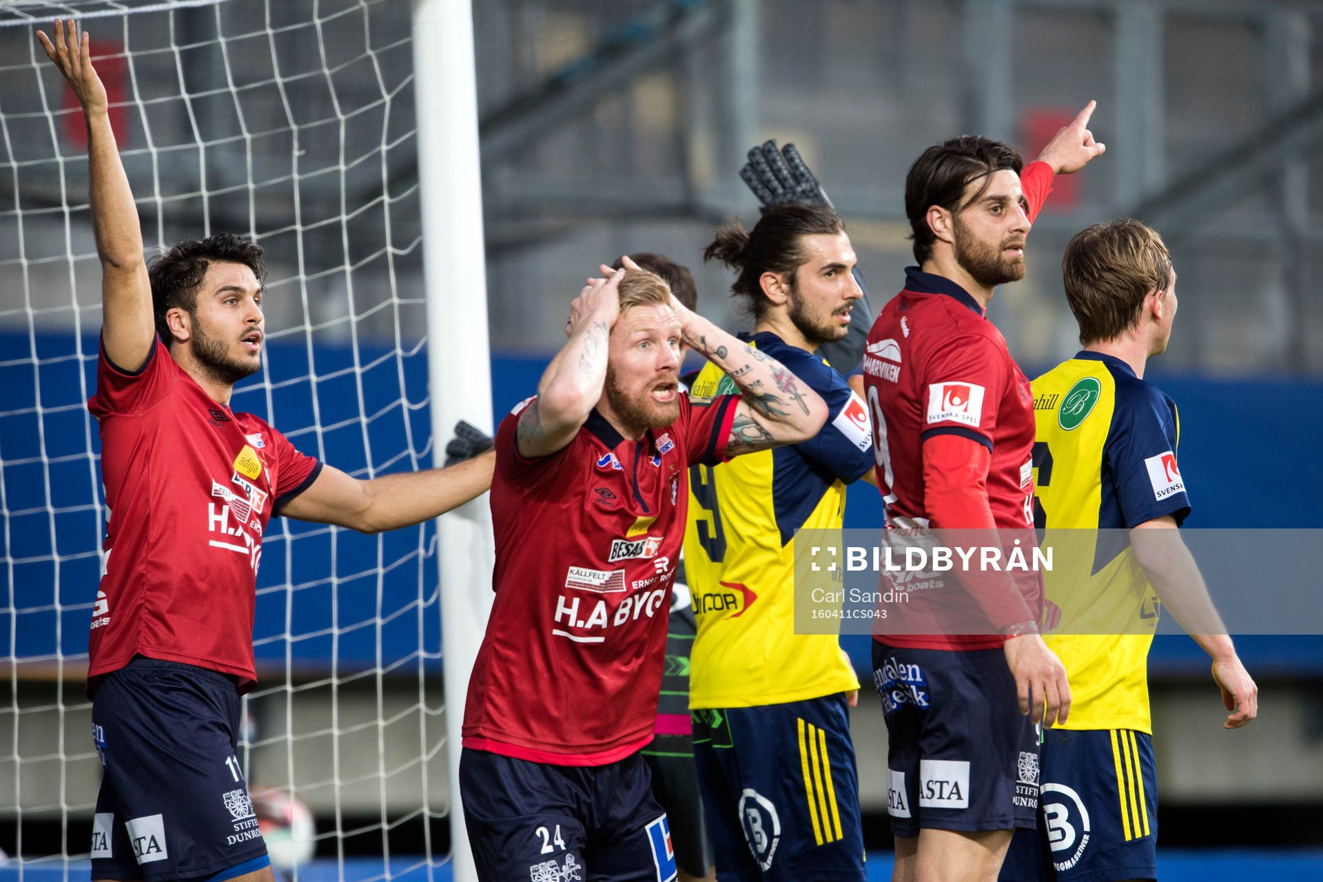 Örgrytes William Atashkadeh, Fredrik Björck och George