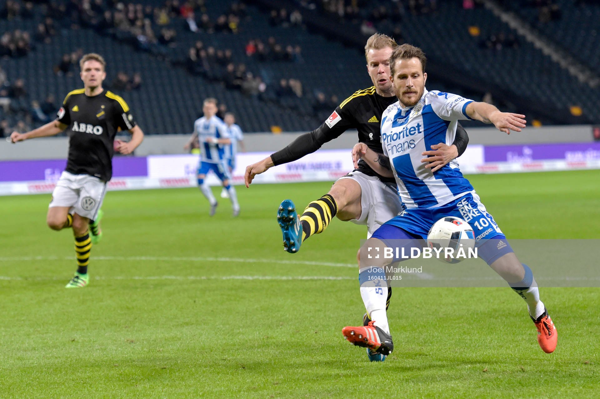 s Per Karlsson och IFK Göteborgs Tobias Hysén