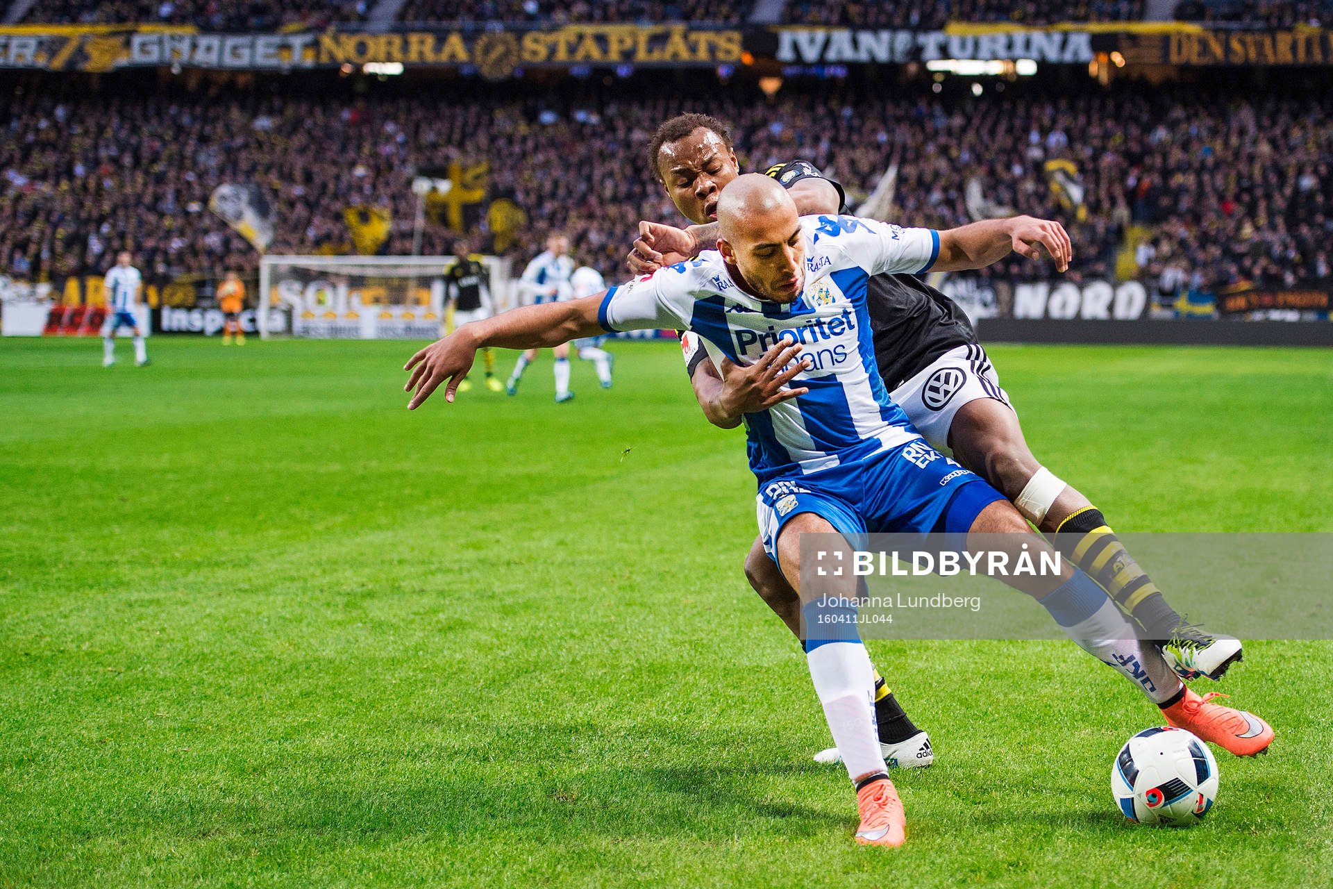 s Carlos Strandberg mot IFK Göteborgs Haitam Aleesami