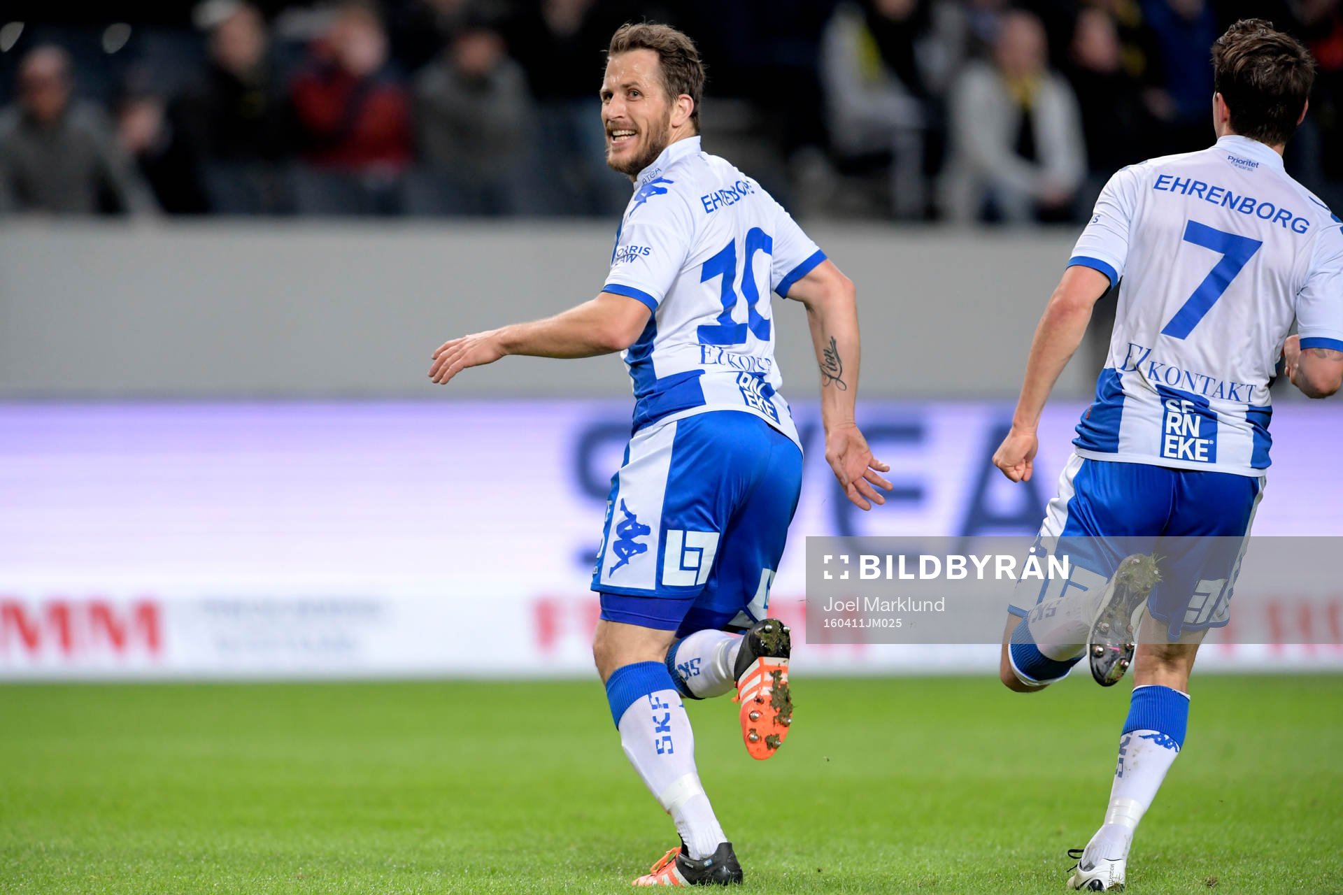 IFK Göteborgs Tobias Hysén jublar