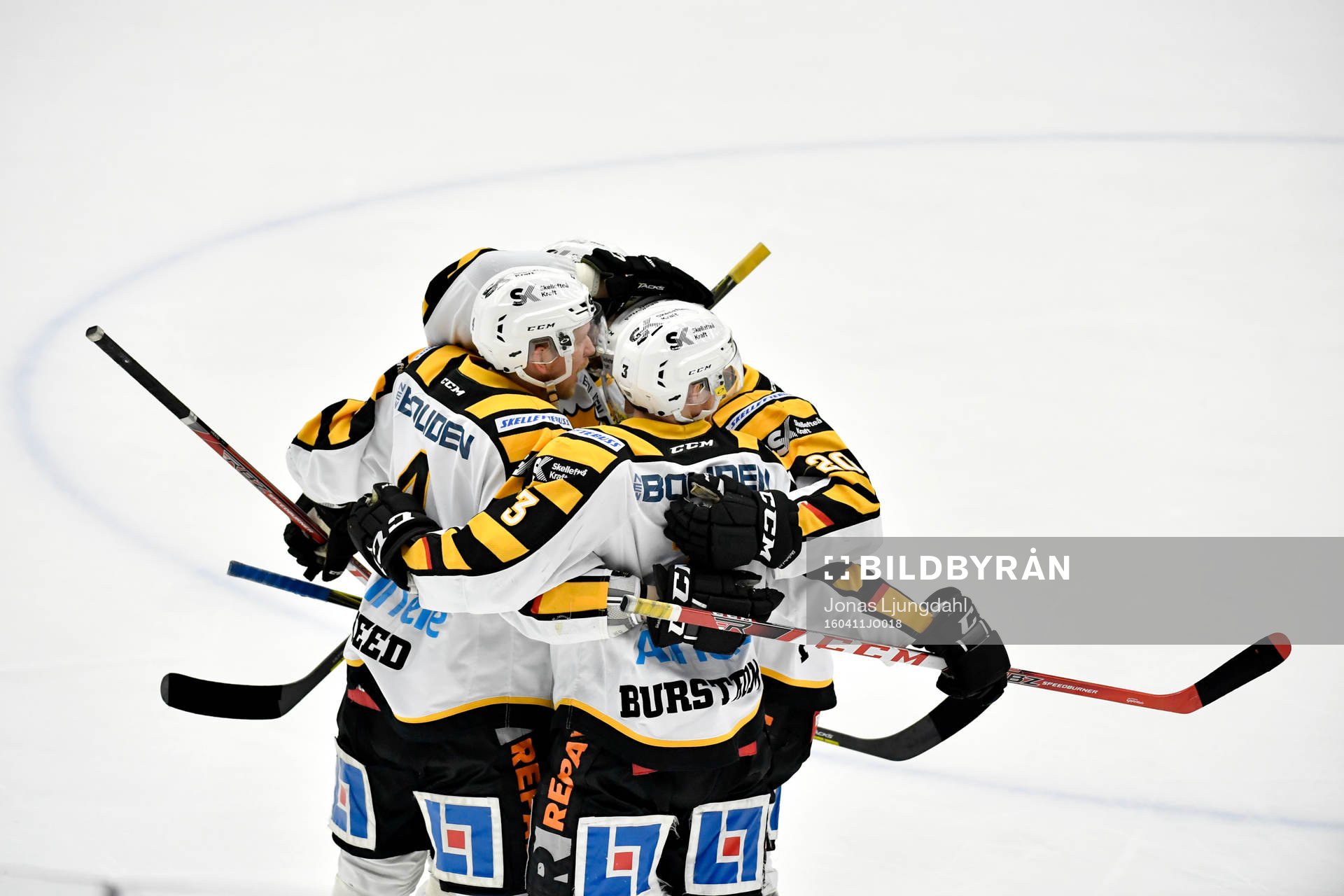 Skellefteås Tim Heed jublar