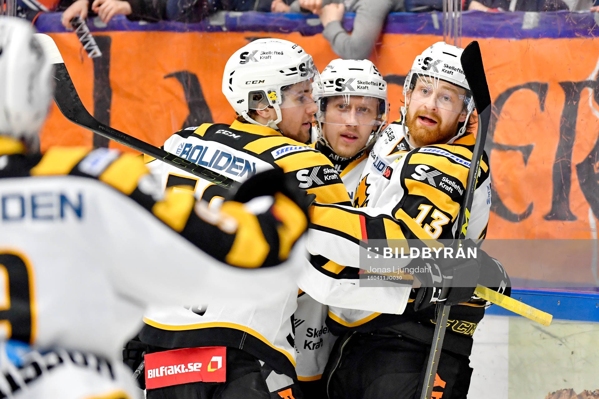 Skellefteås Mattias Ritola jublar