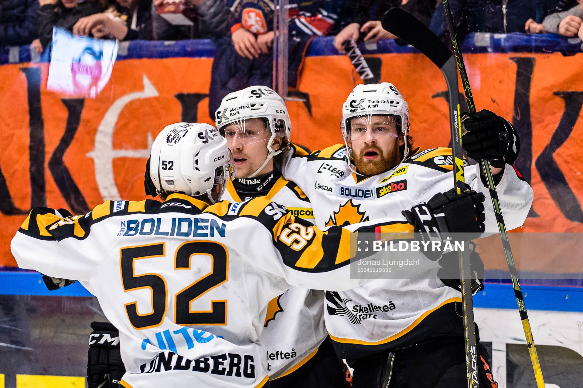 Skellefteås Mattias Ritola jublar