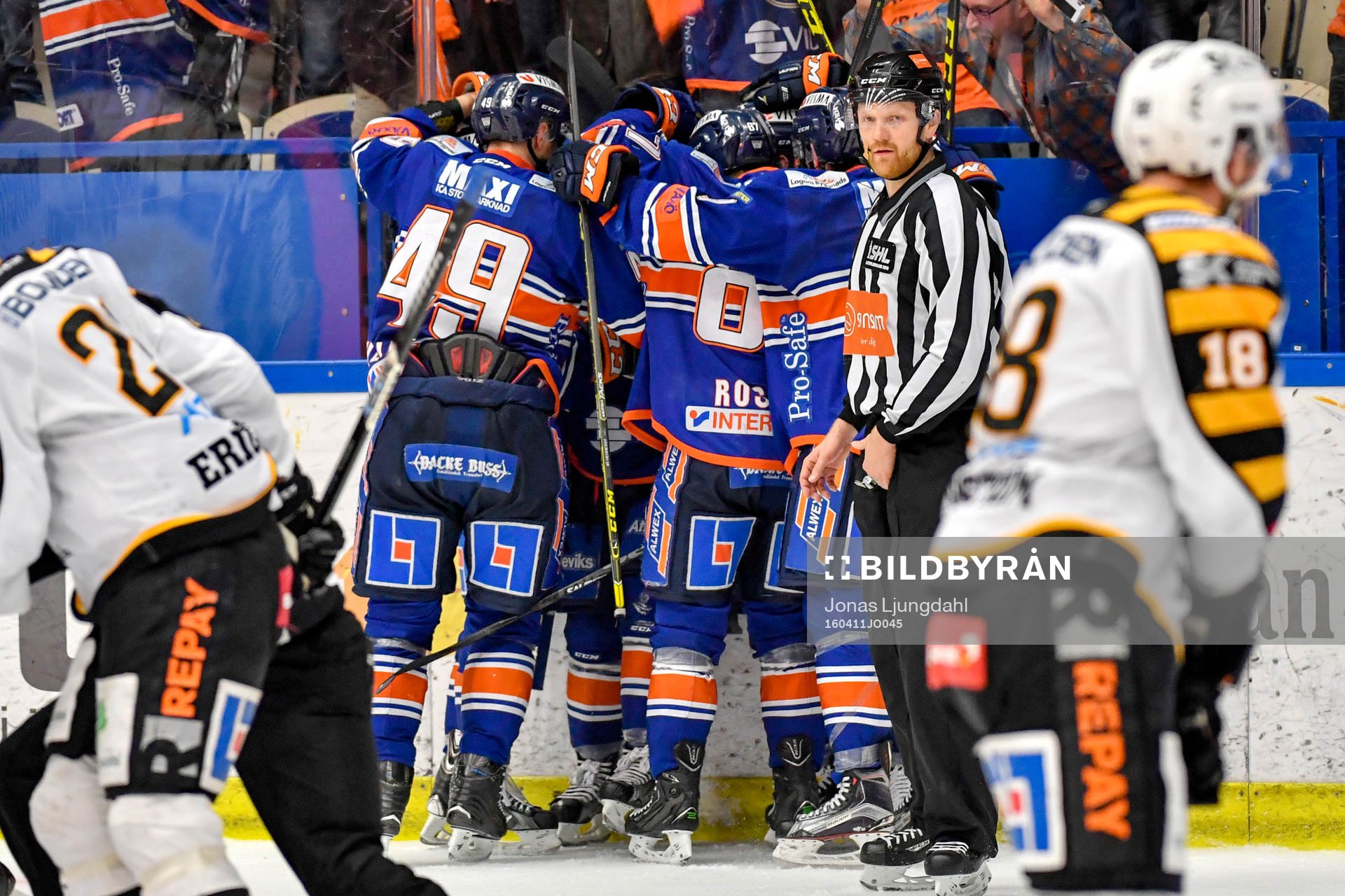 Växjös Tuomas Kiiskinen kvitterade till 3-3 med en sekund