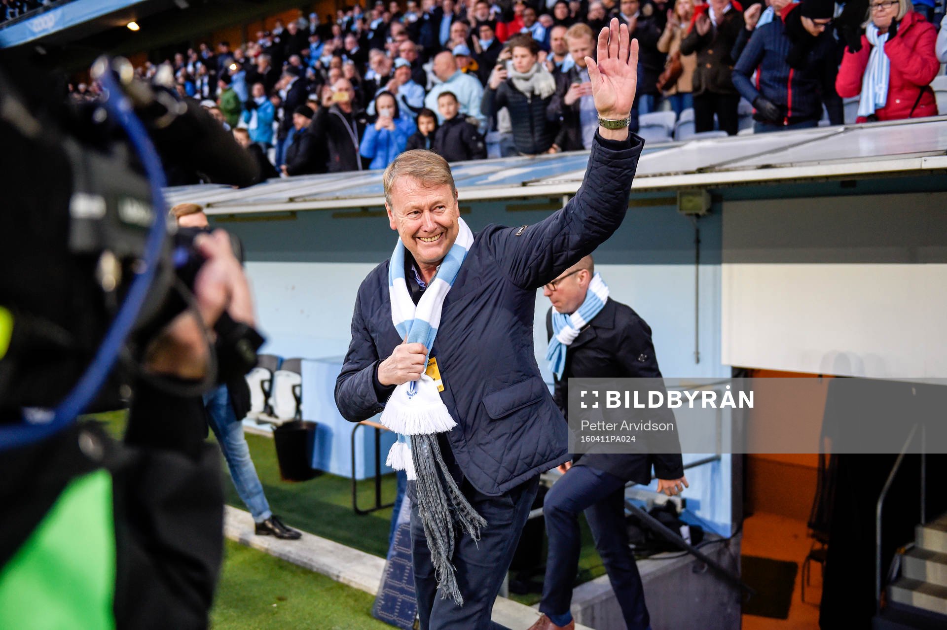 Malmö FFs förre tränare Åge Hareide hyllas