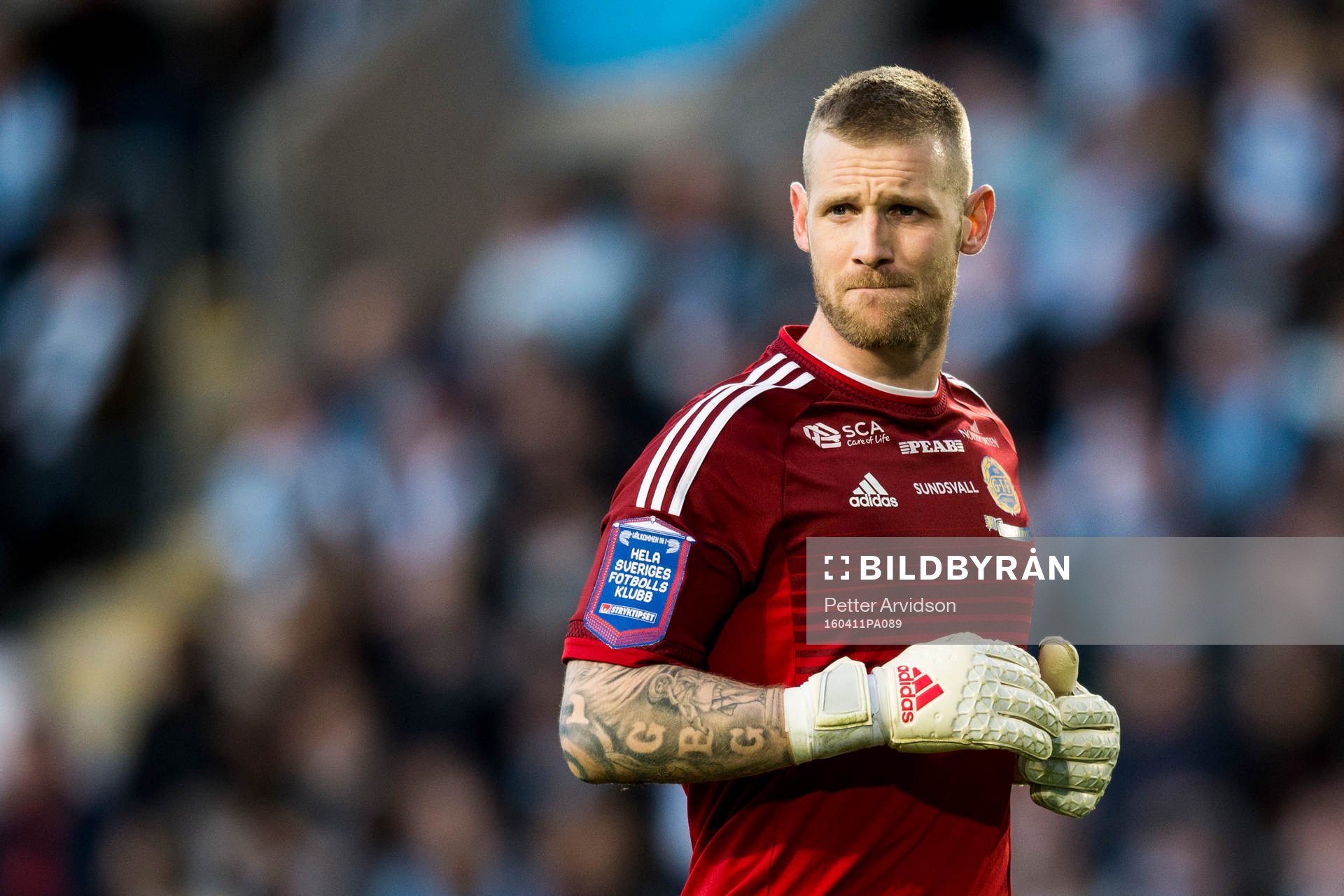 Sundsvalls målvakt Tommy Naurin