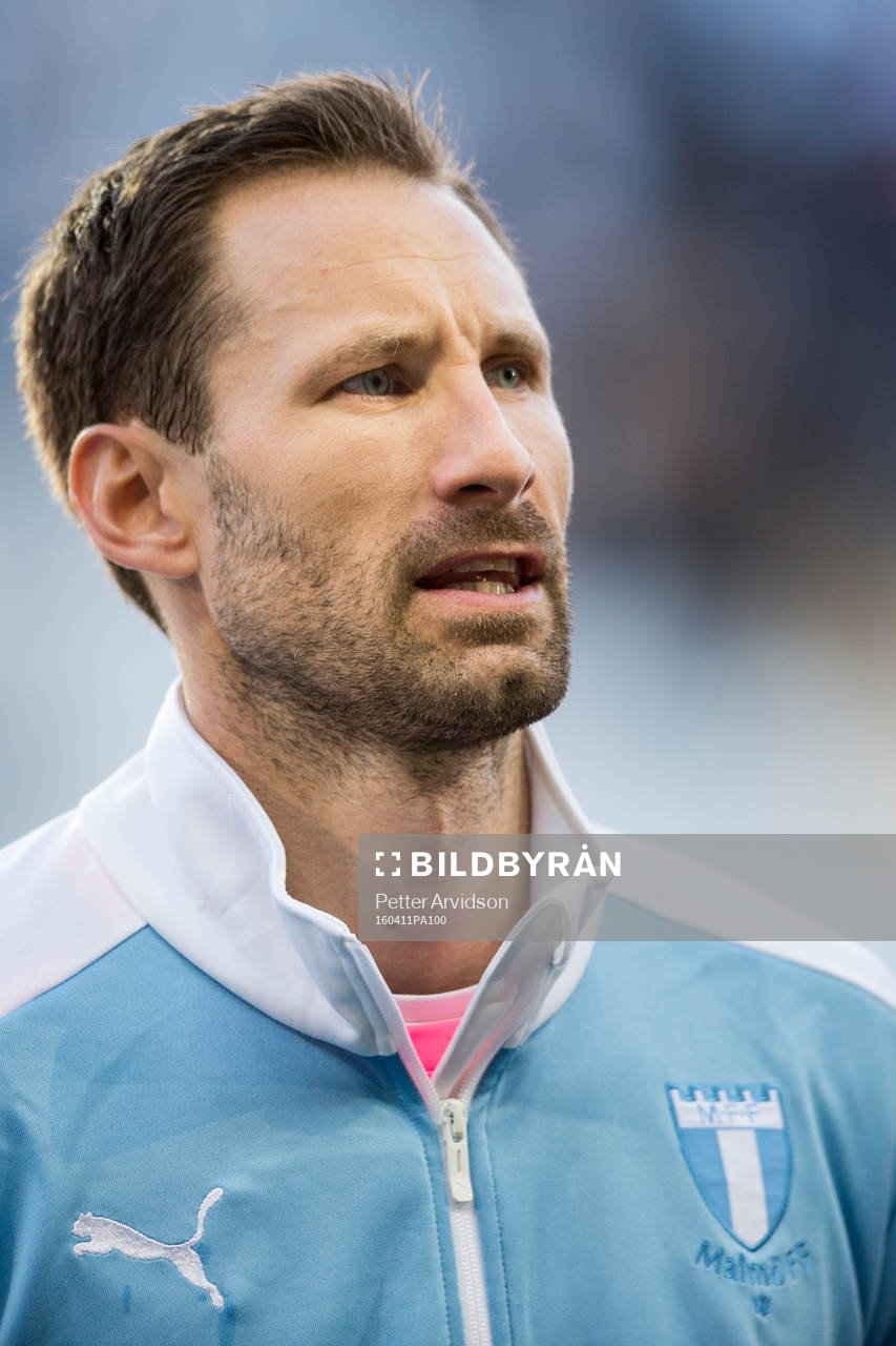 Malmö FFs målvakt Johan Wiland