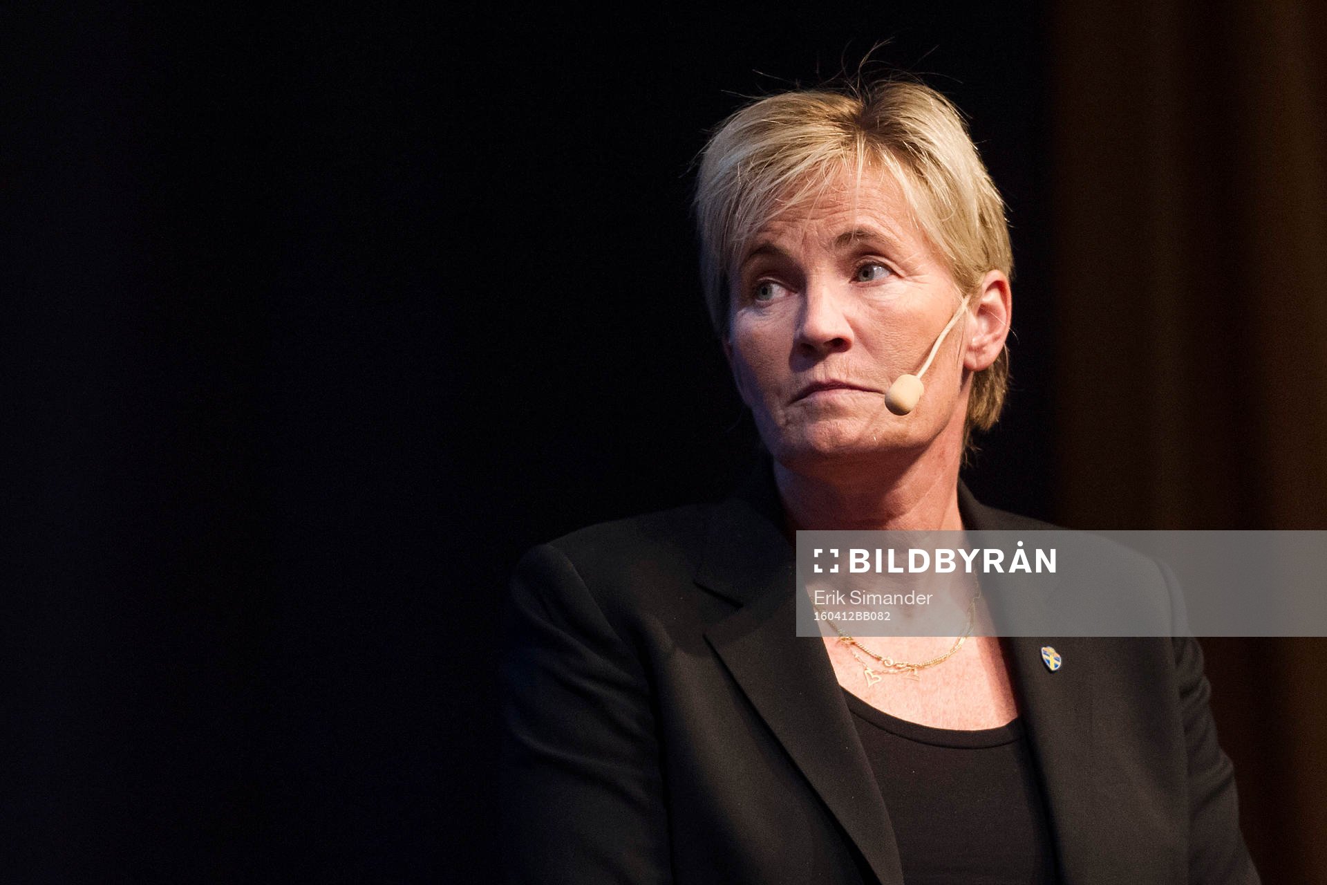 Damlandslagets assisterande förbundskapten Lilie Persson