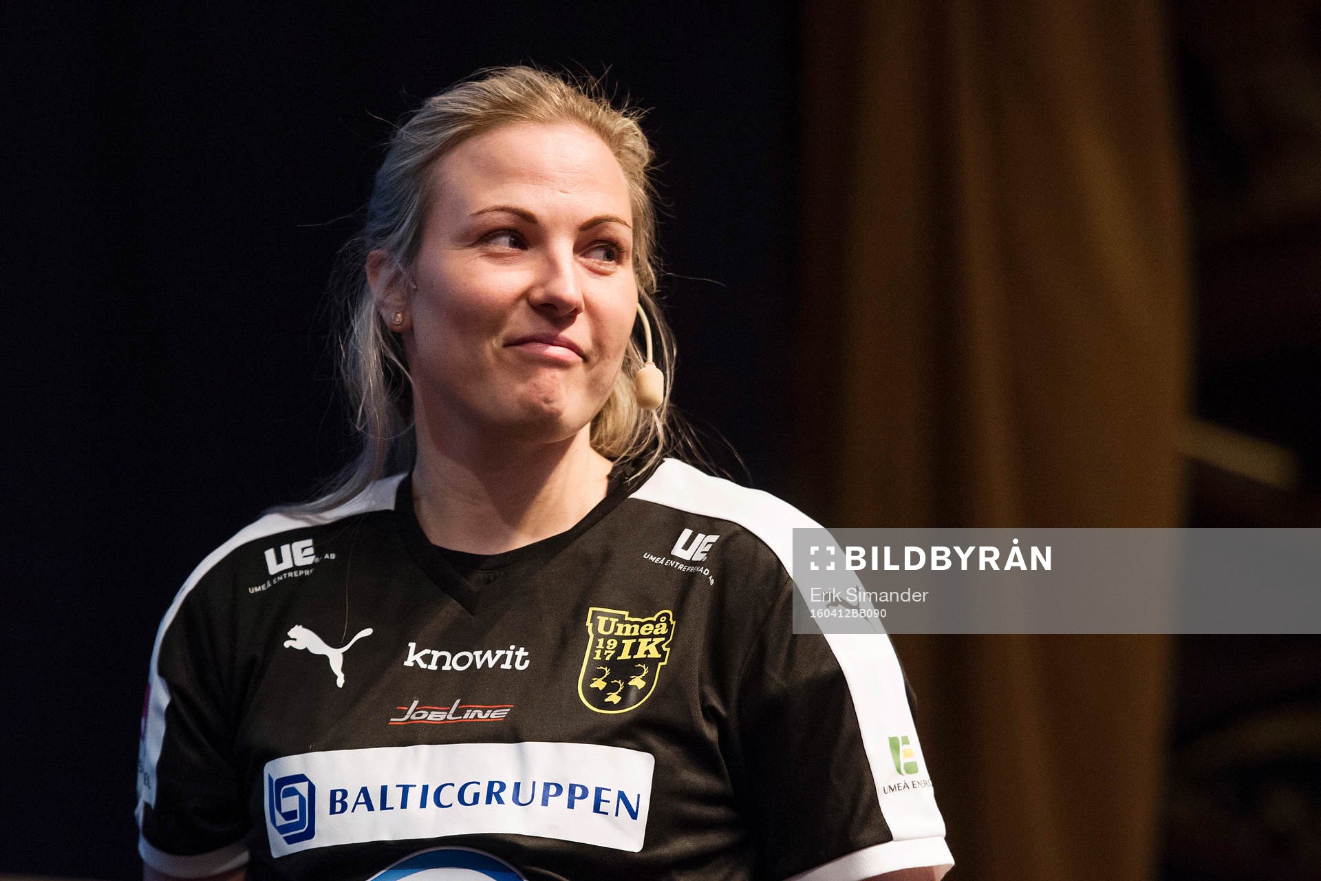 Umeås lagkapten Lisa Lantz