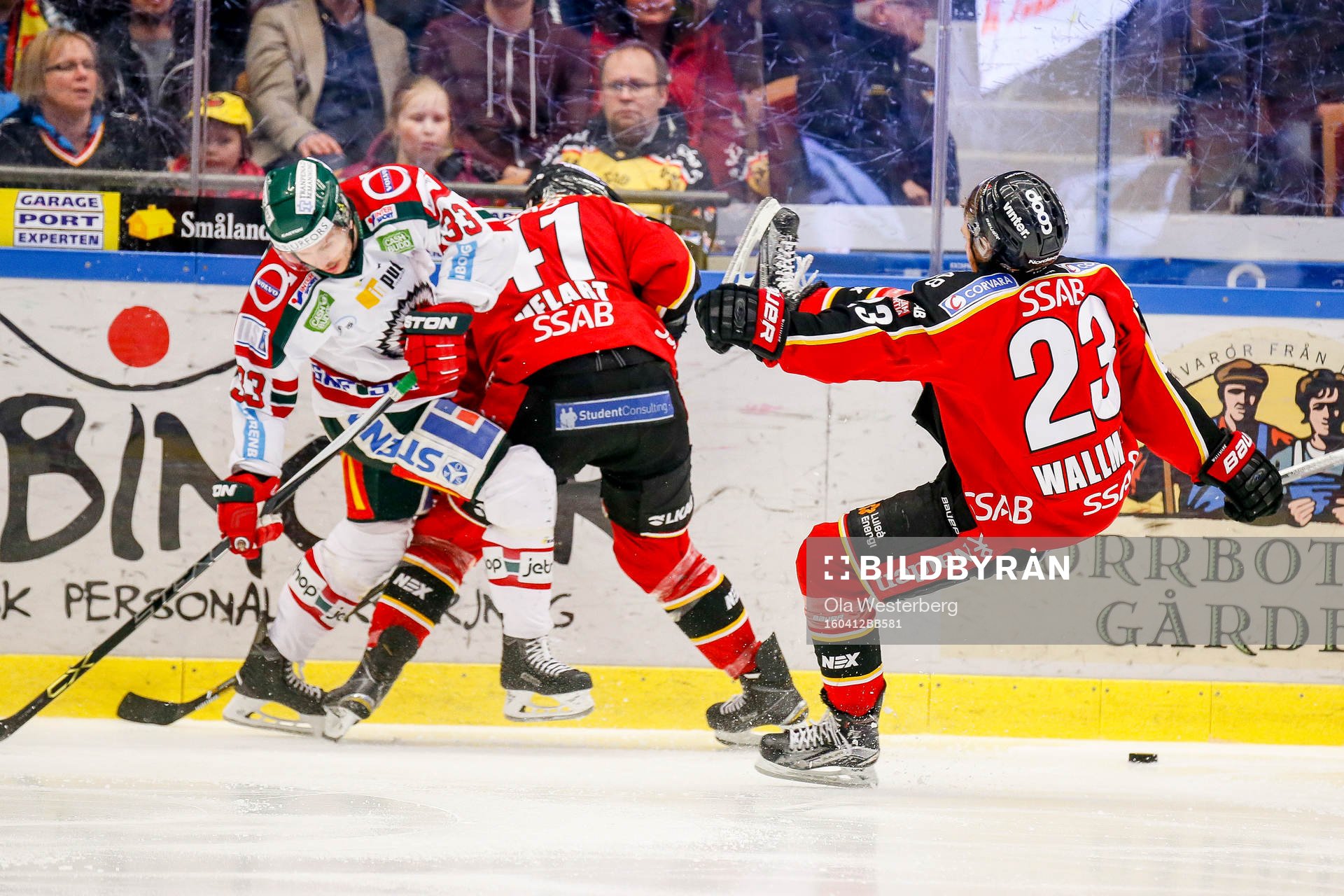 Luleås Ilari Melart och Lucas Wallmark
