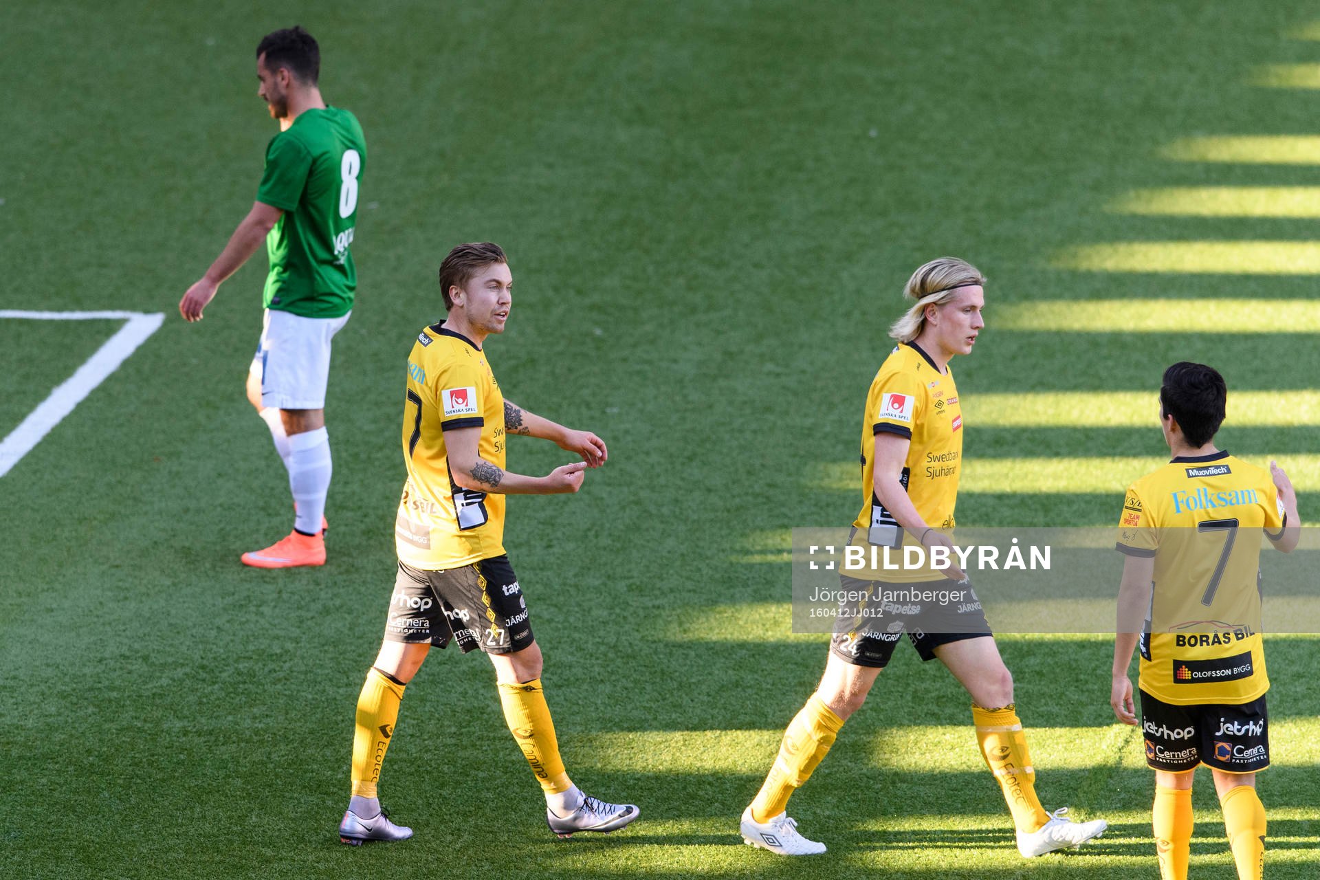 Elfsborgs Thomas Kind Bendiksen jublar