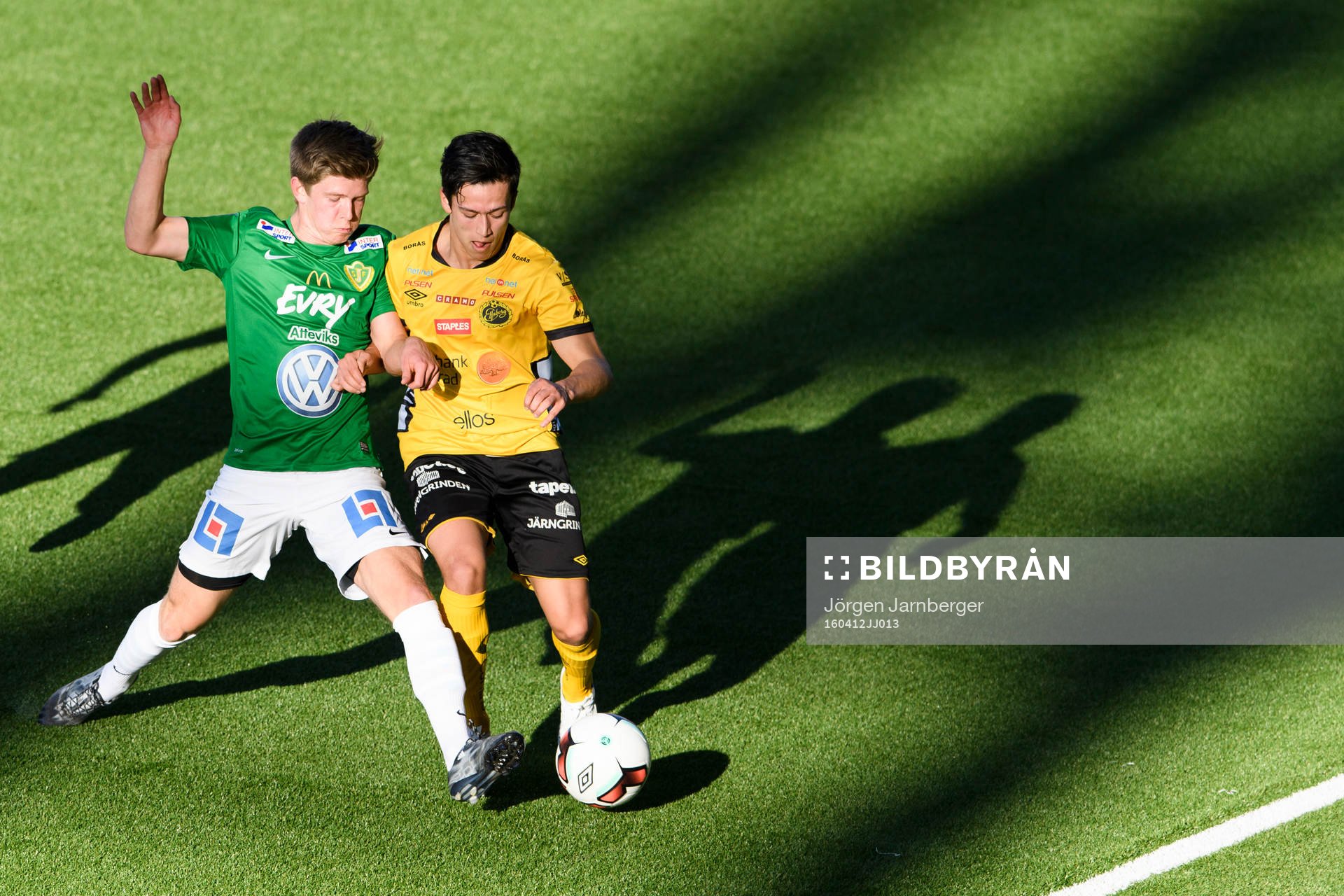 Elfsborgs Sebastian Loyola Nydén och Jönköpings Adam