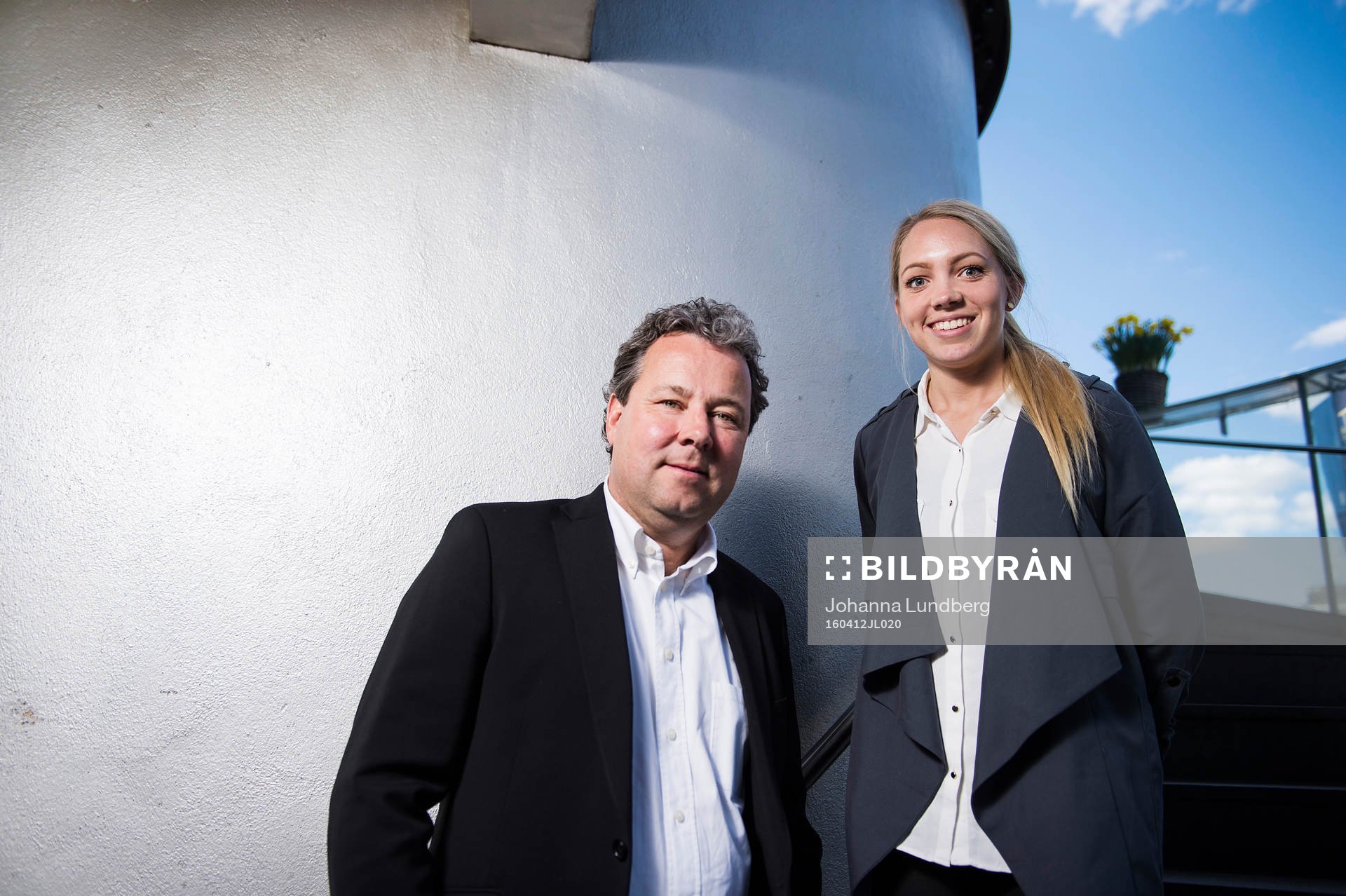 Kopparberg/Göteborgs Stefan Rehn och Elin Rubensson