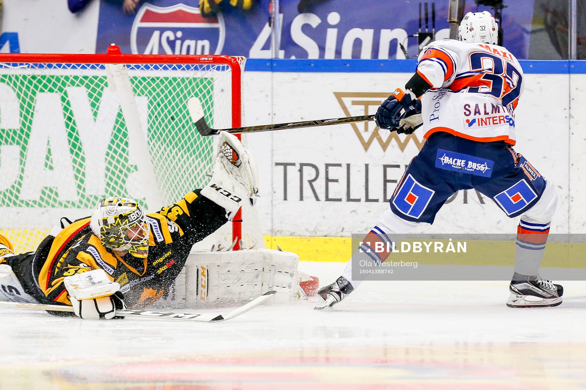 Skellefteås målvakt Markus Svensson