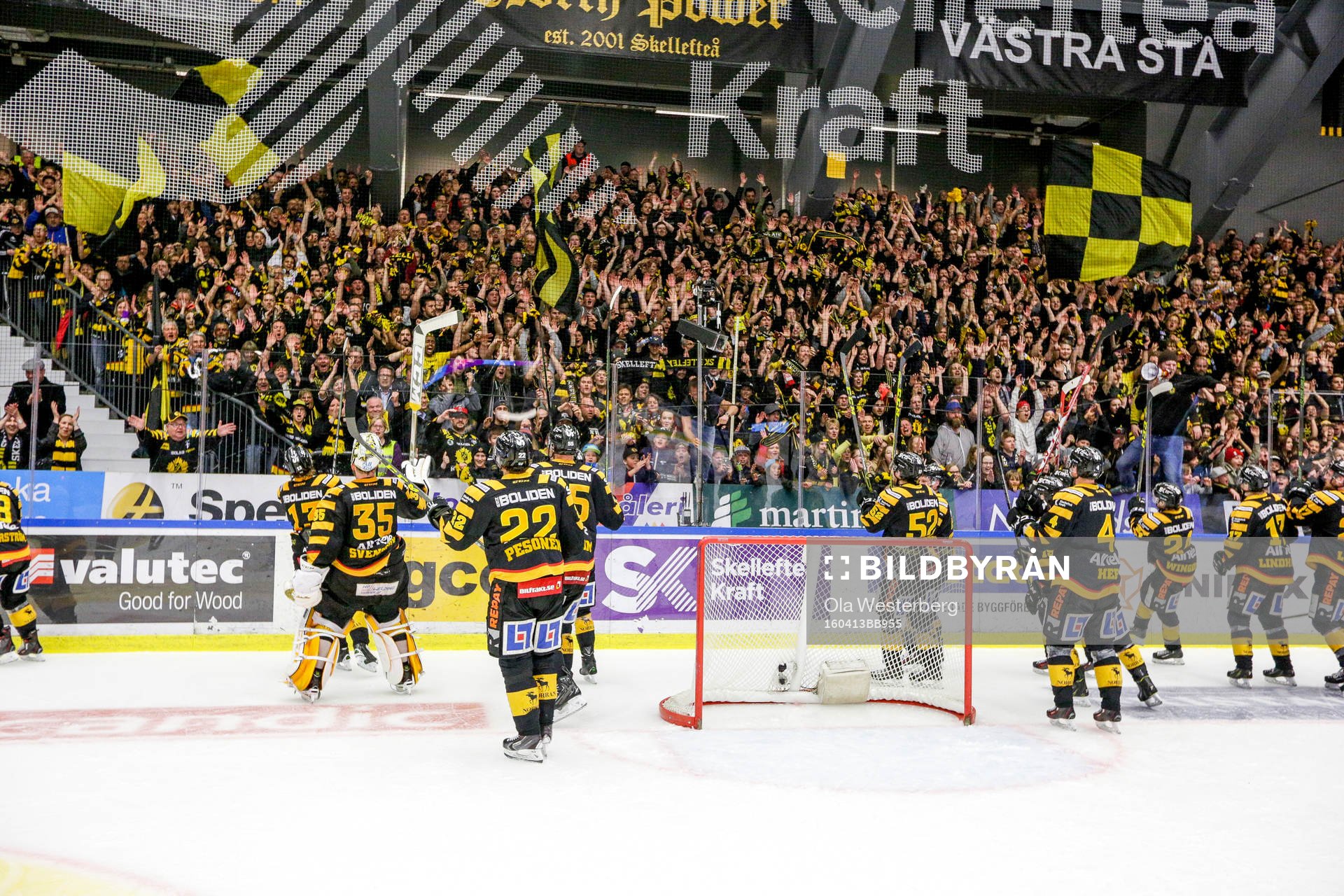Skellefteås jublar med publiken